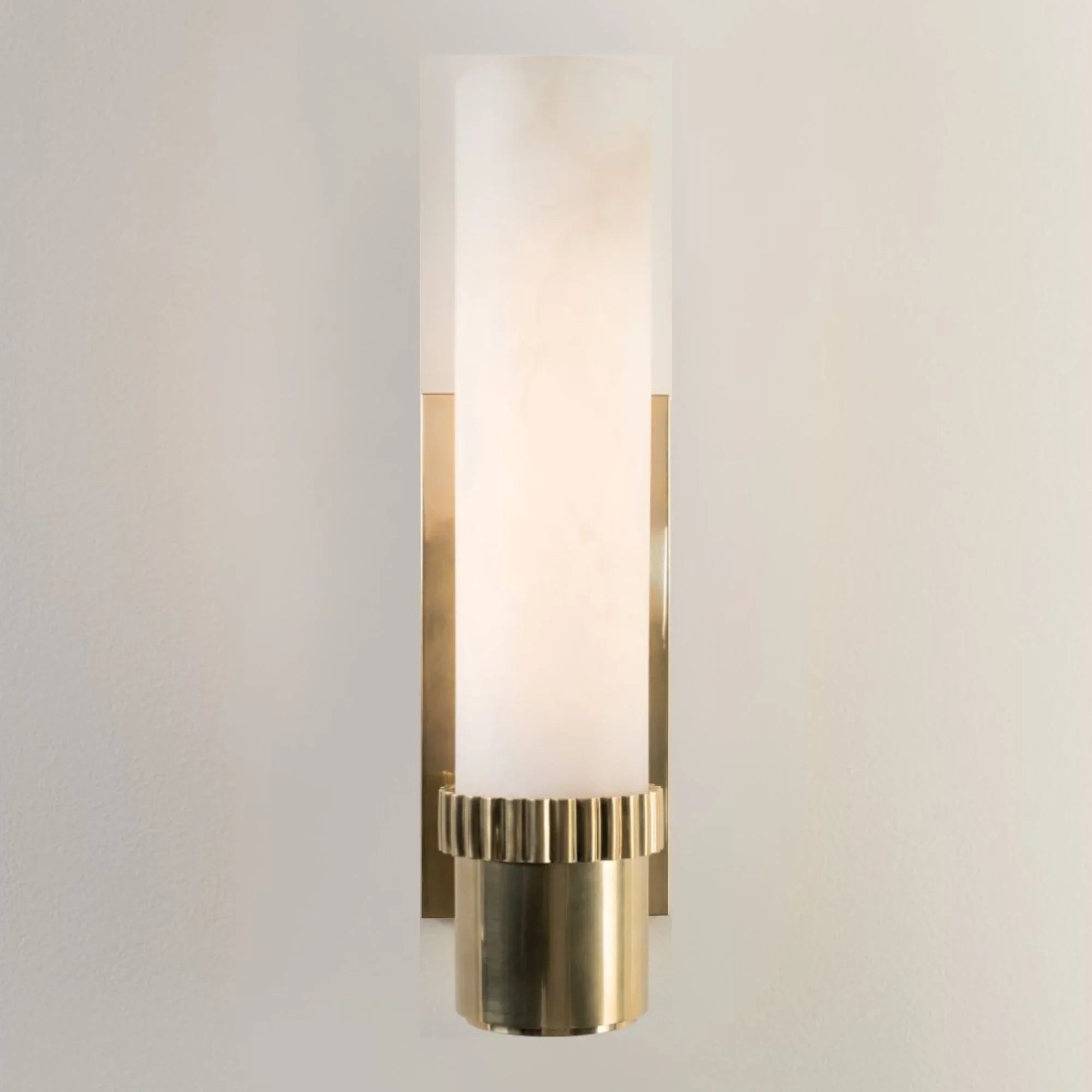 Argon 15" Wall Sconce, Aged Brass Finish