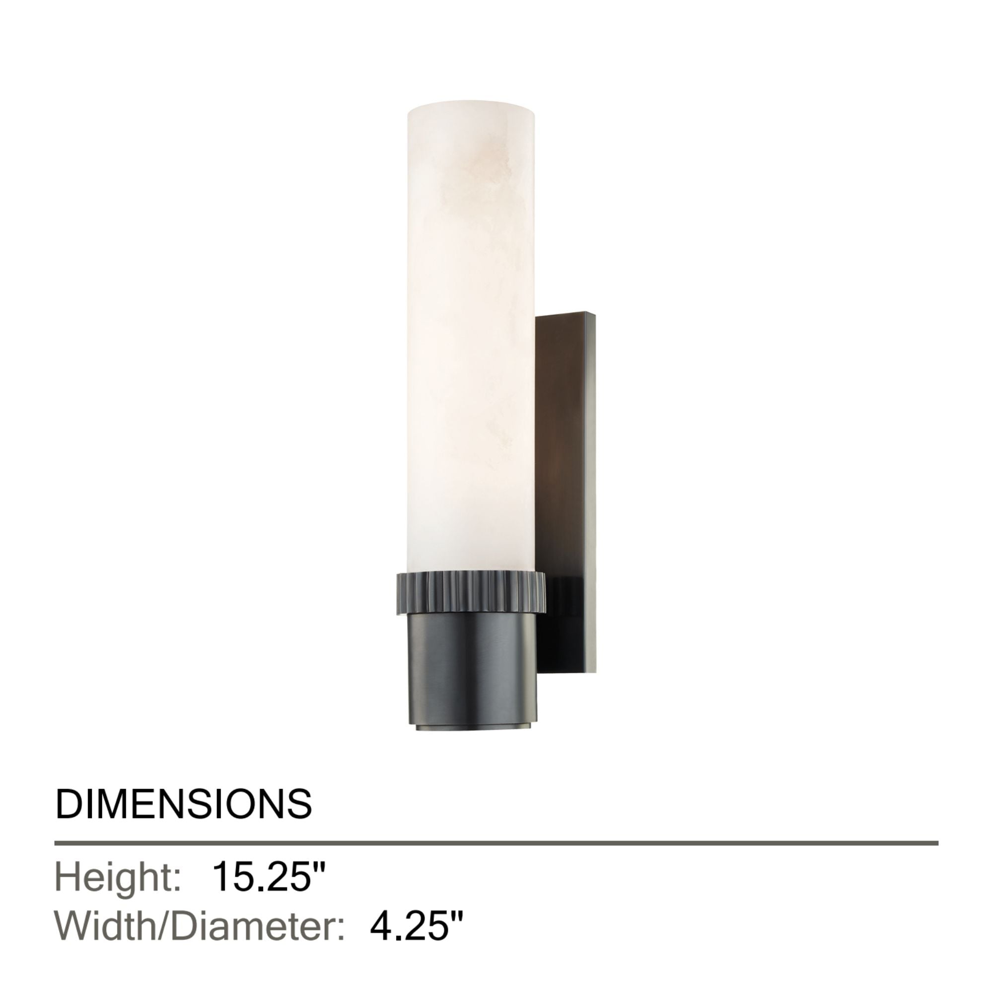 Argon 15" Wall Sconce, Old Bronze Finish