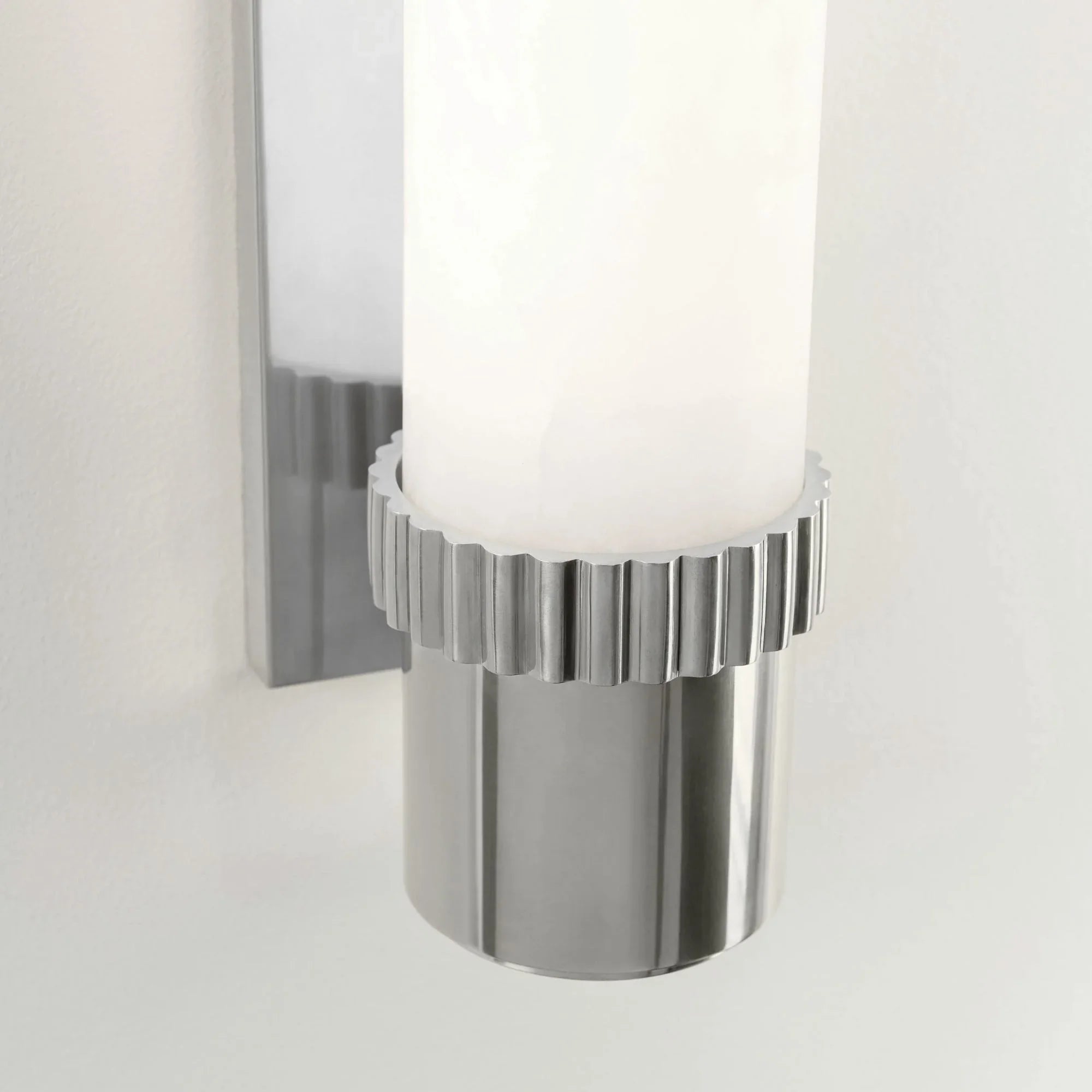 Argon 15" Wall Sconce, Polished Nickel Finish