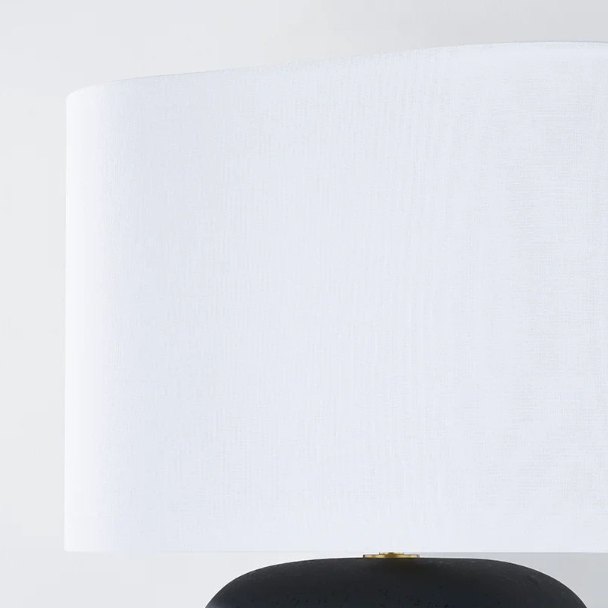 Arthur 26" Table Lamp, Aged Brass/Black Lava Ceramic Finish