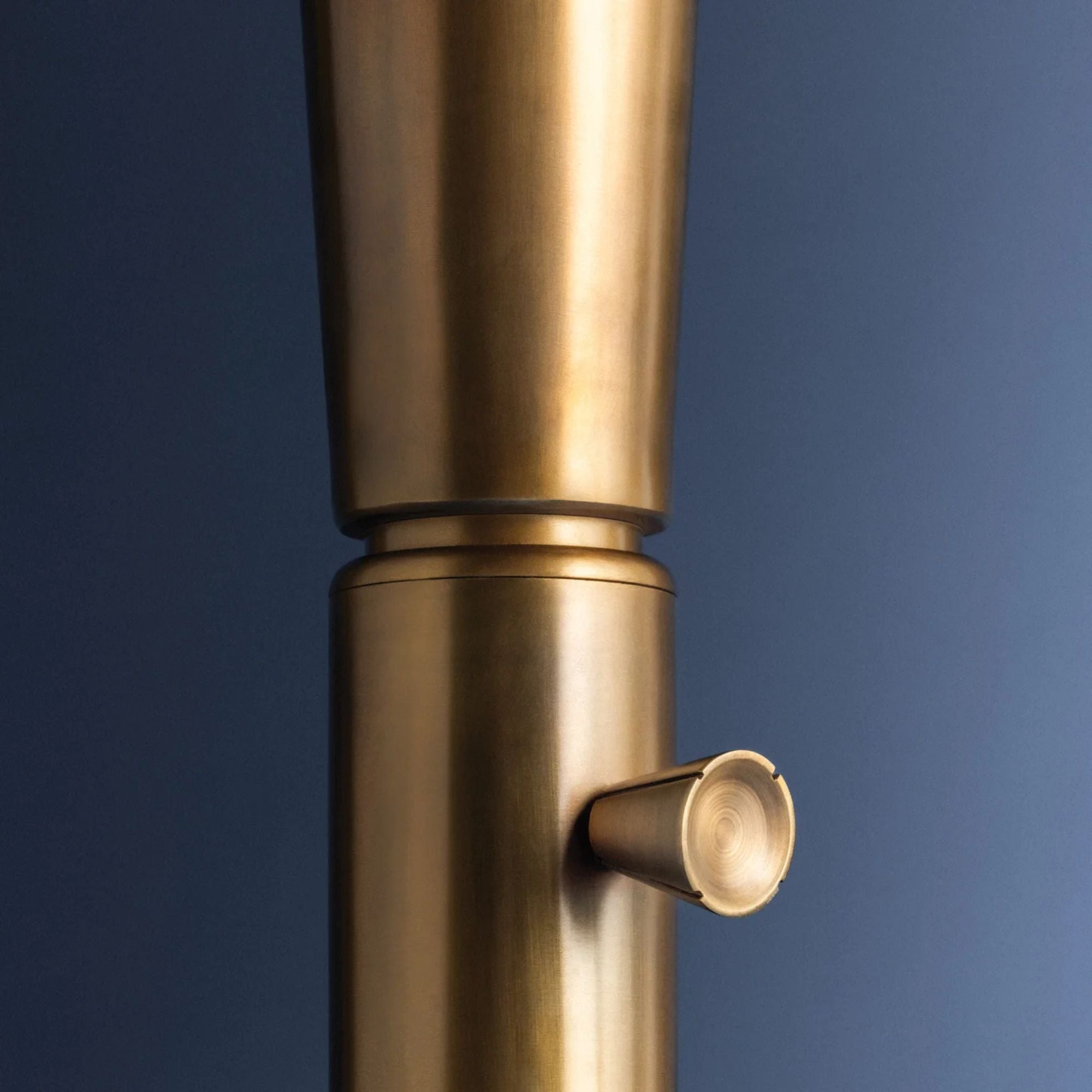 Hudson Valley Avon Floor Lamp, Old World Brass