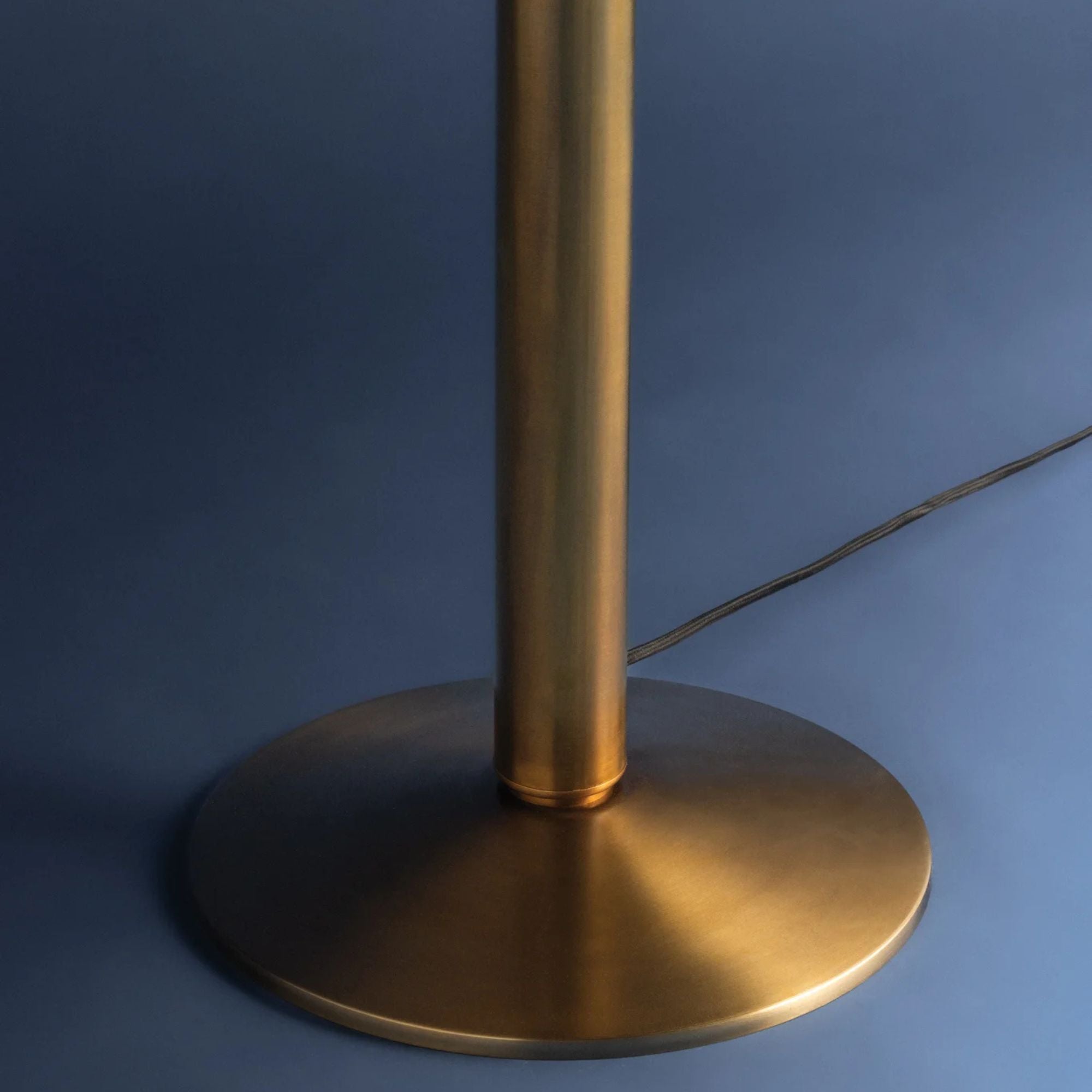 Hudson Valley Avon Floor Lamp, Old World Brass