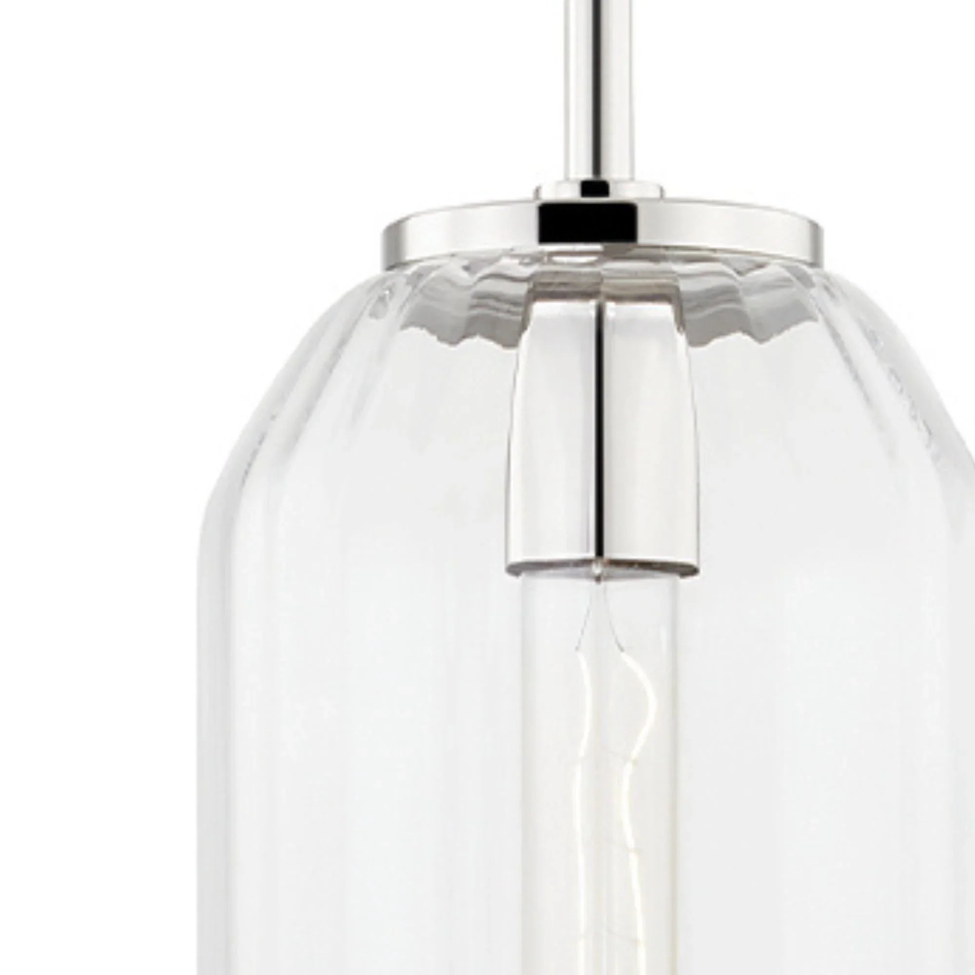 Hudson Valley Lighting - Bennett 15" Pendant, Polished Nickel Finish | Bees Lighting