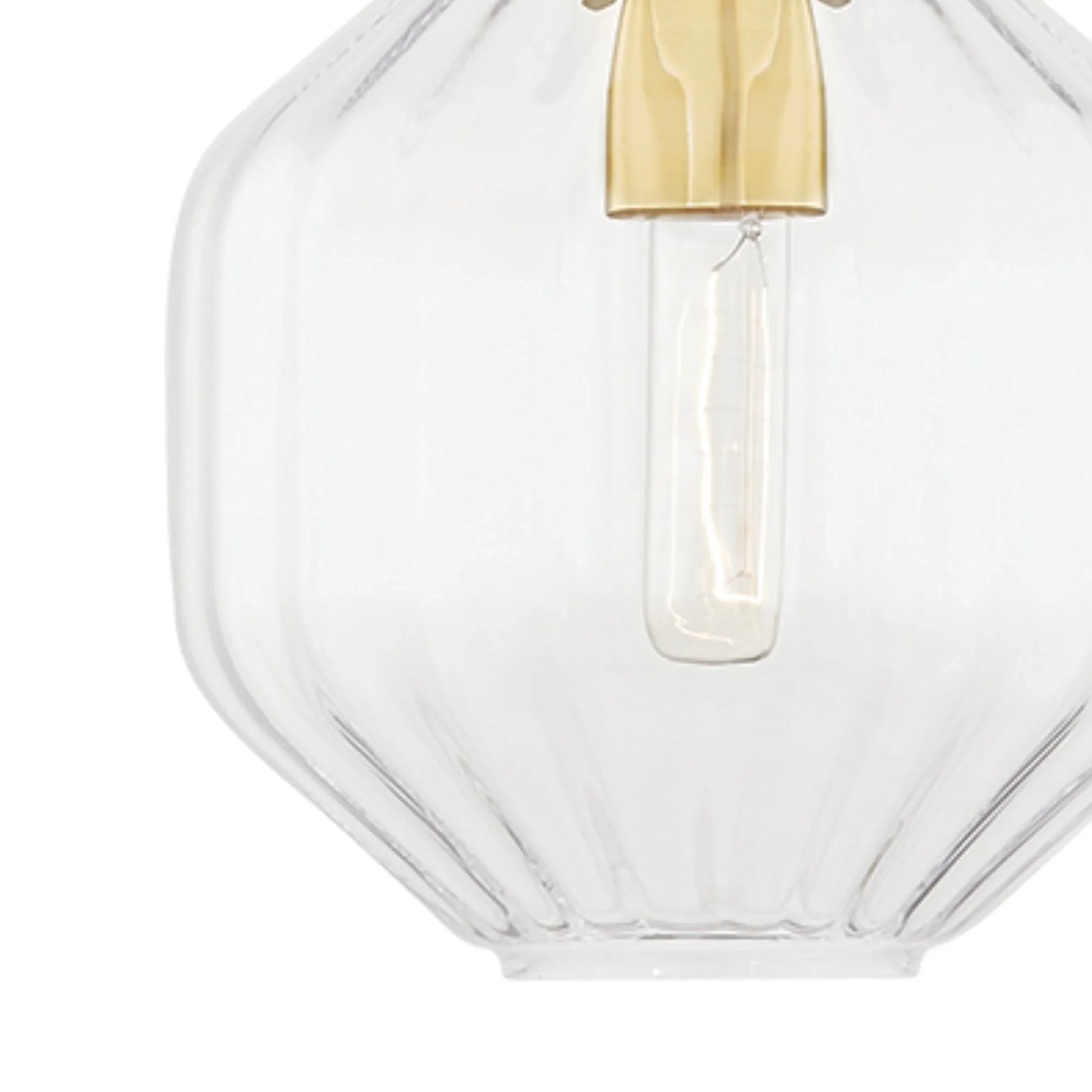 Hudson Valley Lighting - Bennett 10" Pendant, Aged Brass Finish | Bees Lighting