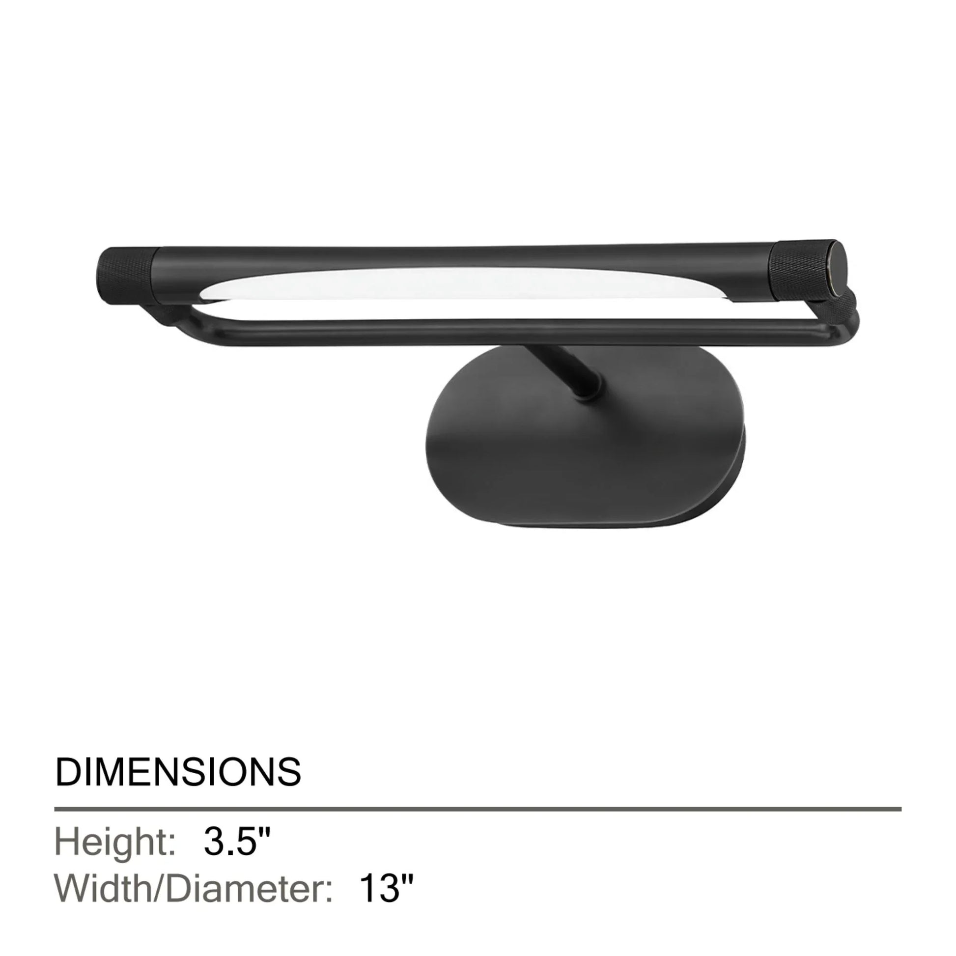 Hudson Valley Lighting - Berkshire 13" LED Picture Light, Old Bronze Finish | Bees Lighting