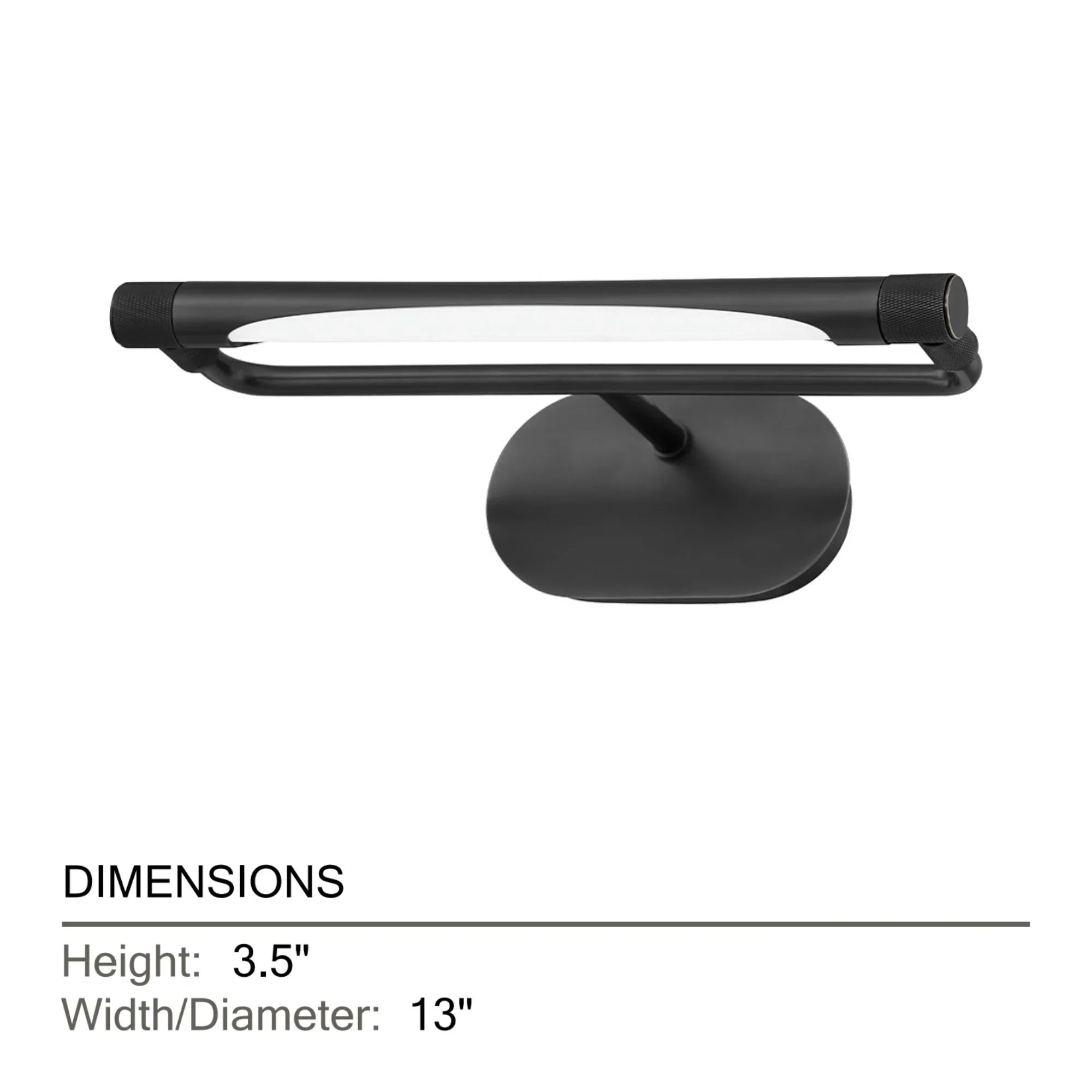 Hudson Valley Lighting - Berkshire 13" LED Picture Light, Old Bronze Finish | Bees Lighting