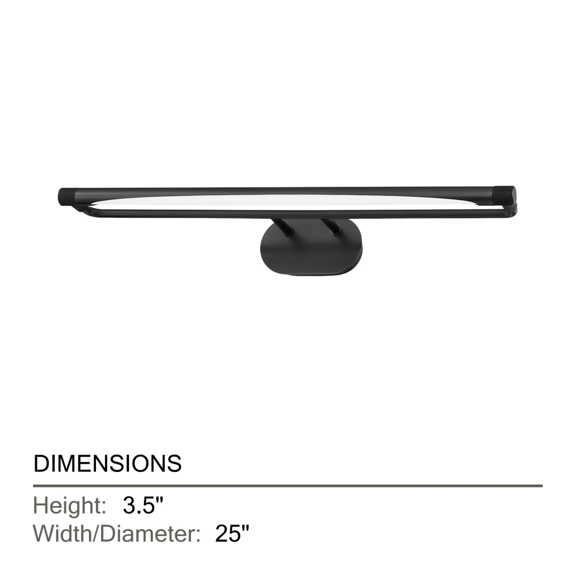 Berkshire 25" LED Picture Light, Old Bronze Finish