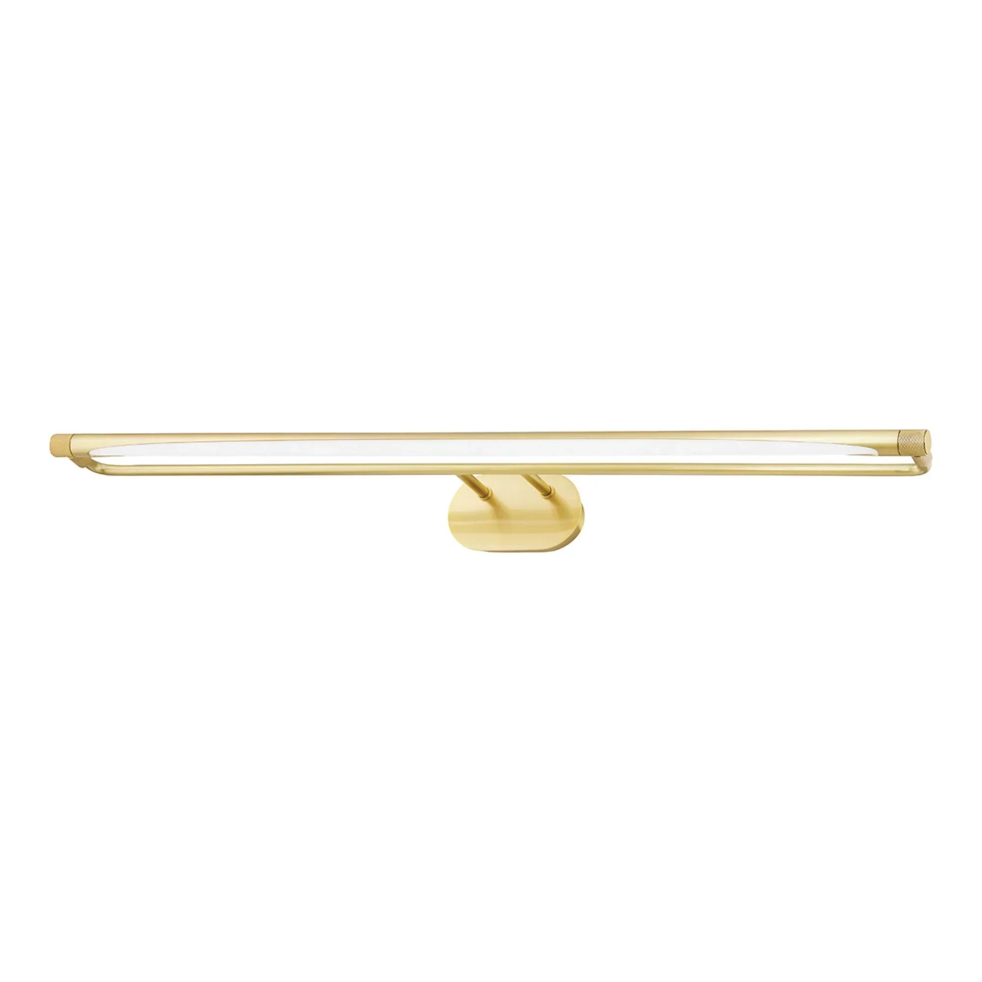 Hudson Valley 8237-AGB Berkshire Picture Light | Aged Brass – Bees