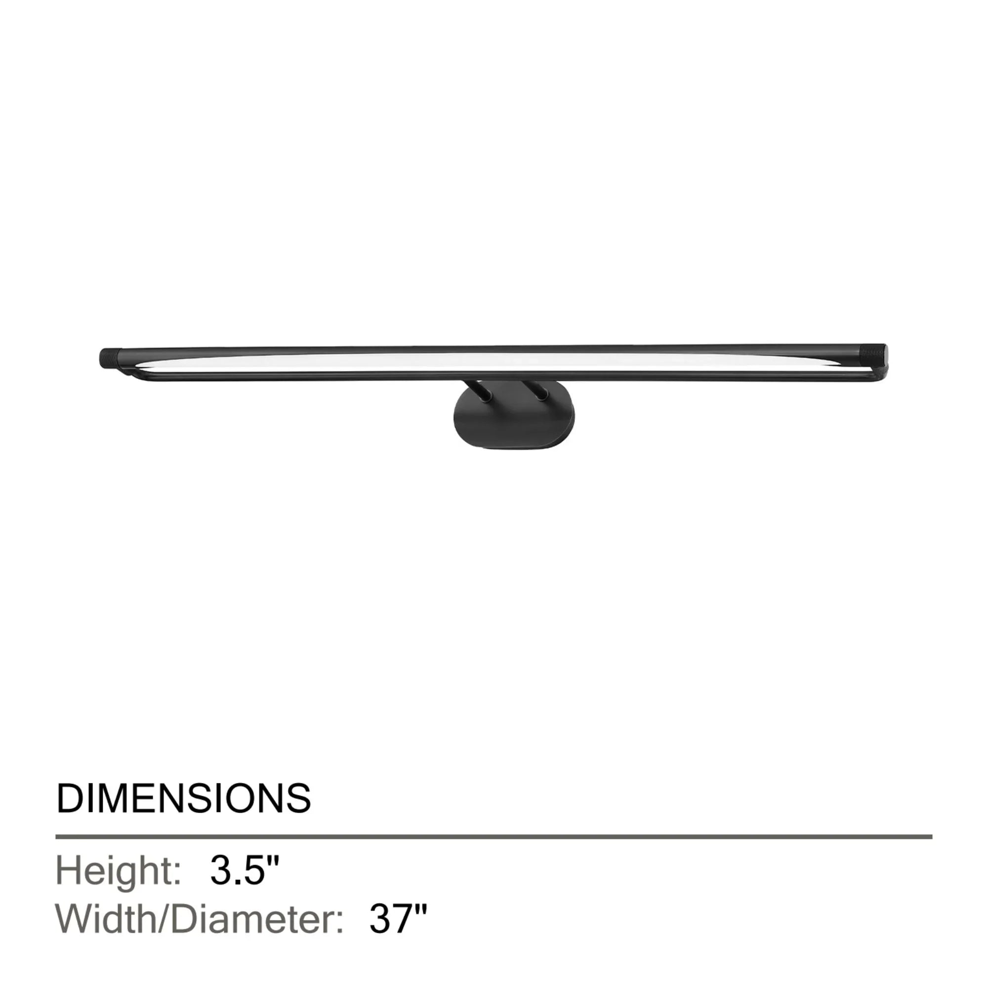 Berkshire 37" LED Picture Light, Old Bronze Finish