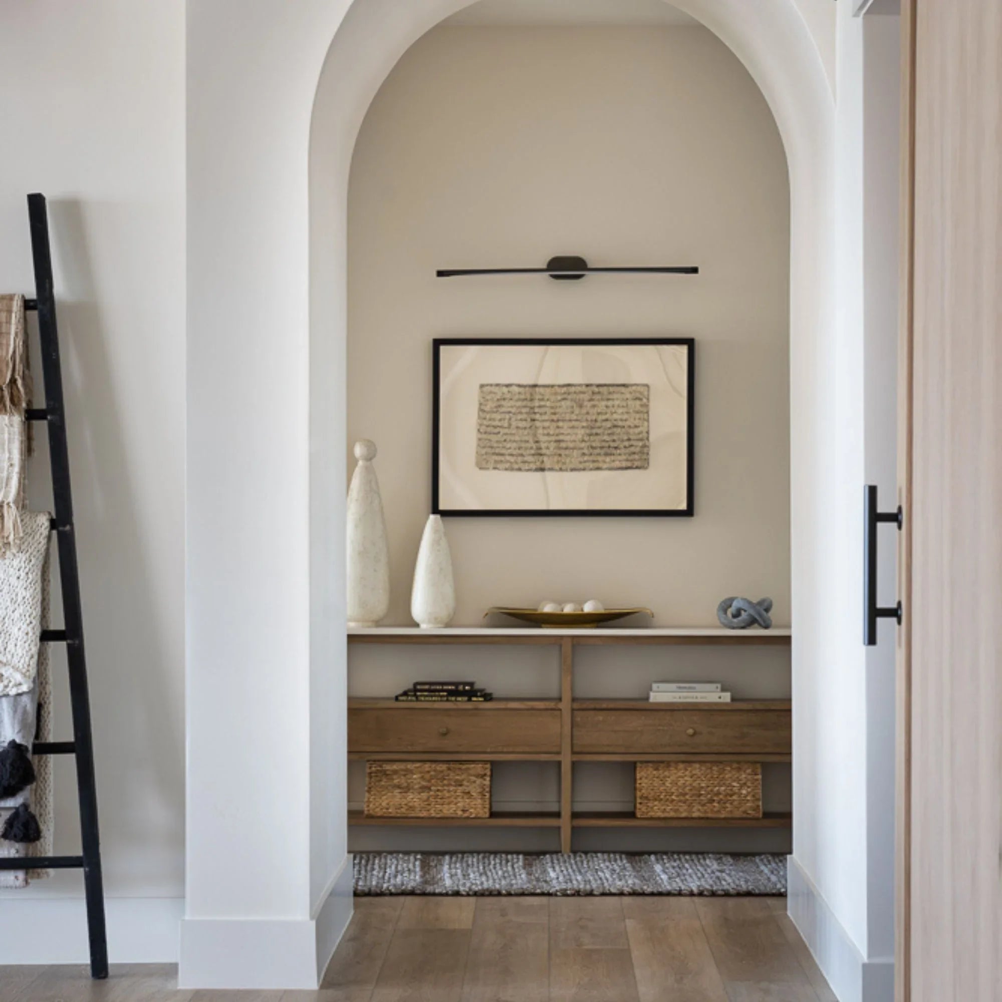 Berkshire 37" LED Picture Light, Old Bronze Finish