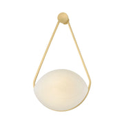 Blaina 18" LED Wall Sconce, Aged Brass Finish