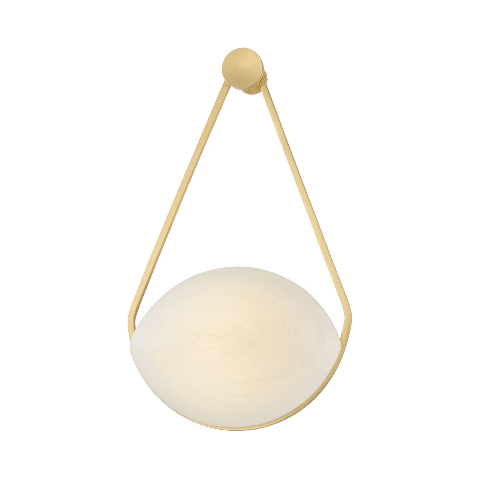 Blaina 18" LED Wall Sconce, Aged Brass Finish