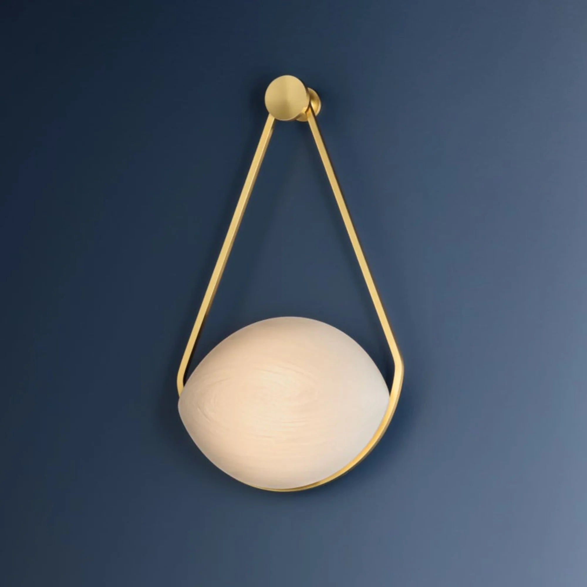 Blaina 18" LED Wall Sconce, Aged Brass Finish