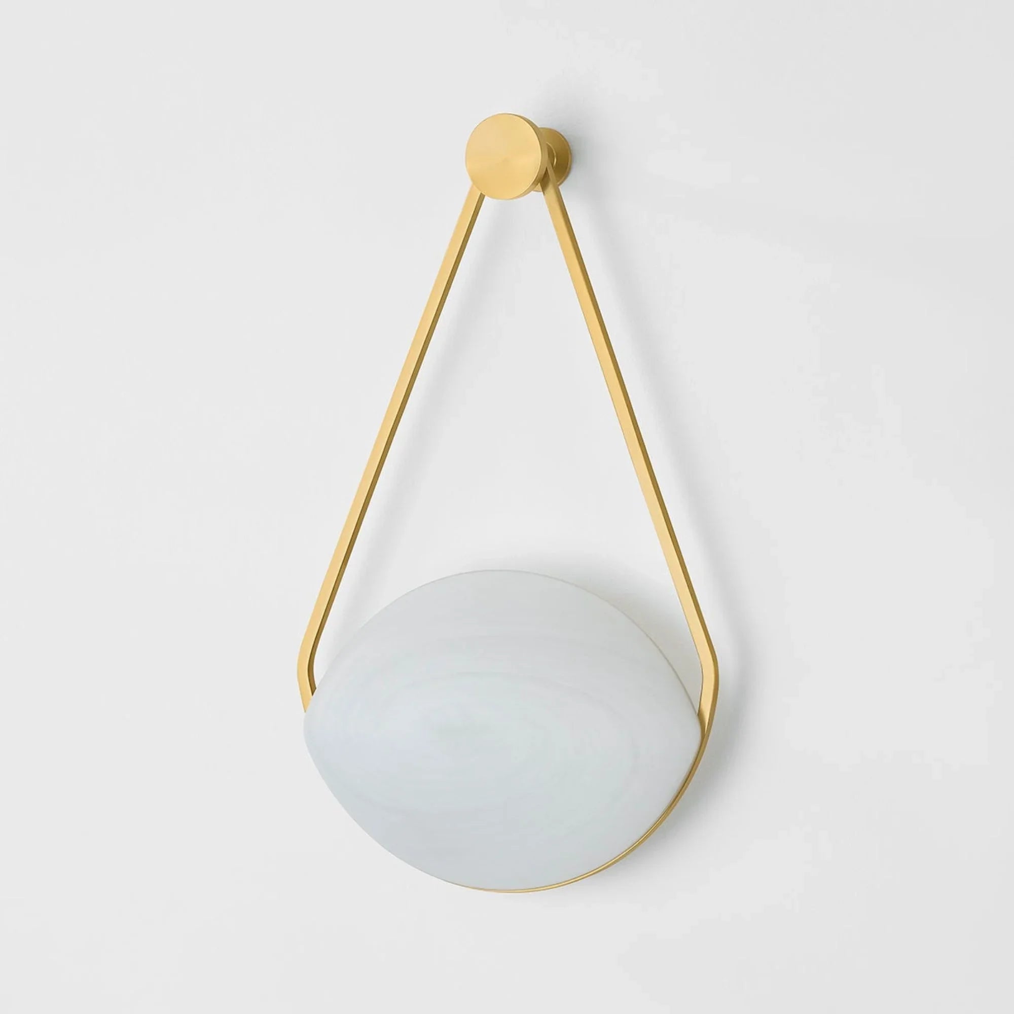 Blaina 18" LED Wall Sconce, Aged Brass Finish