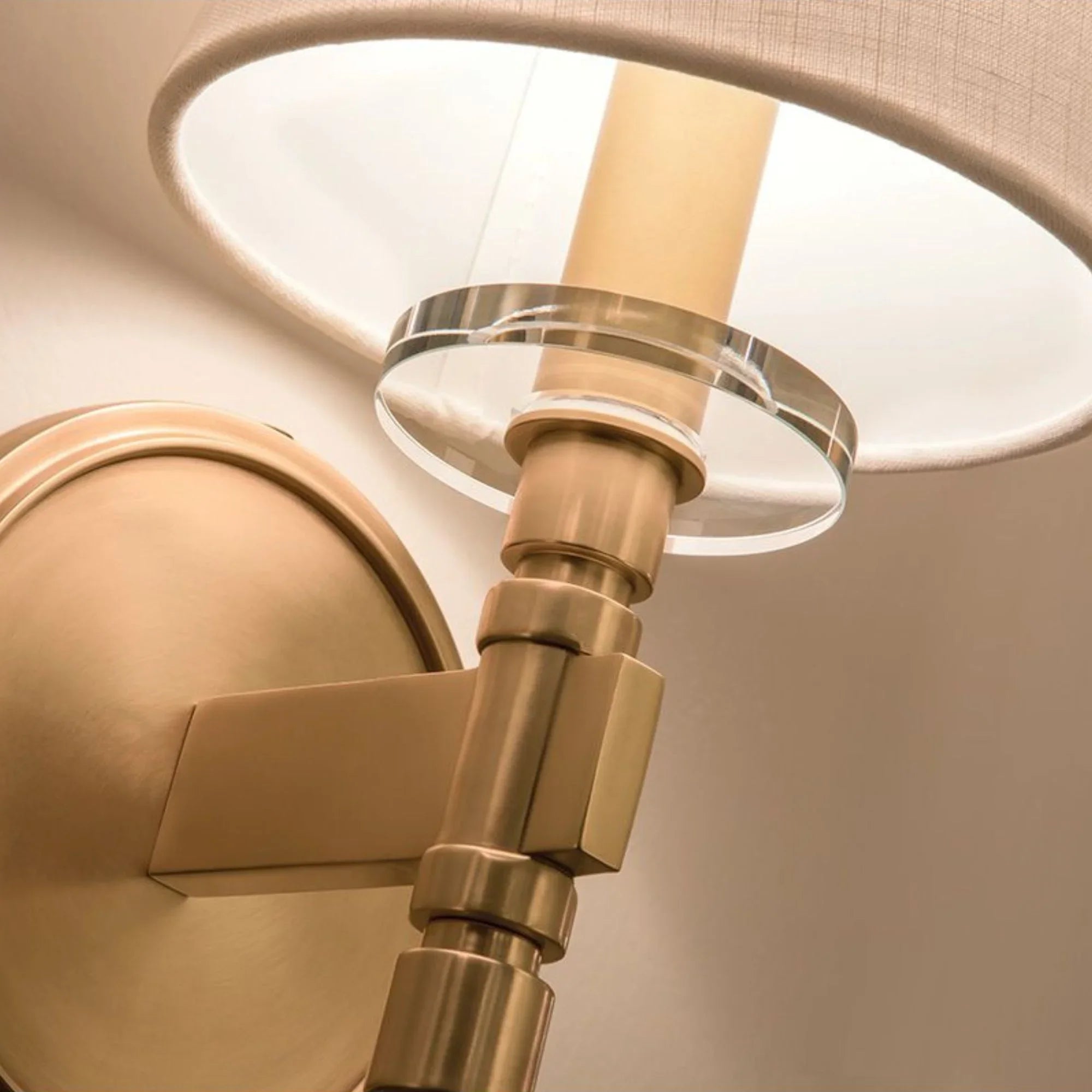 Hudson Valley Lighting - Blixen 21" Wall Sconce, Aged Brass Finish | Bees Lighting