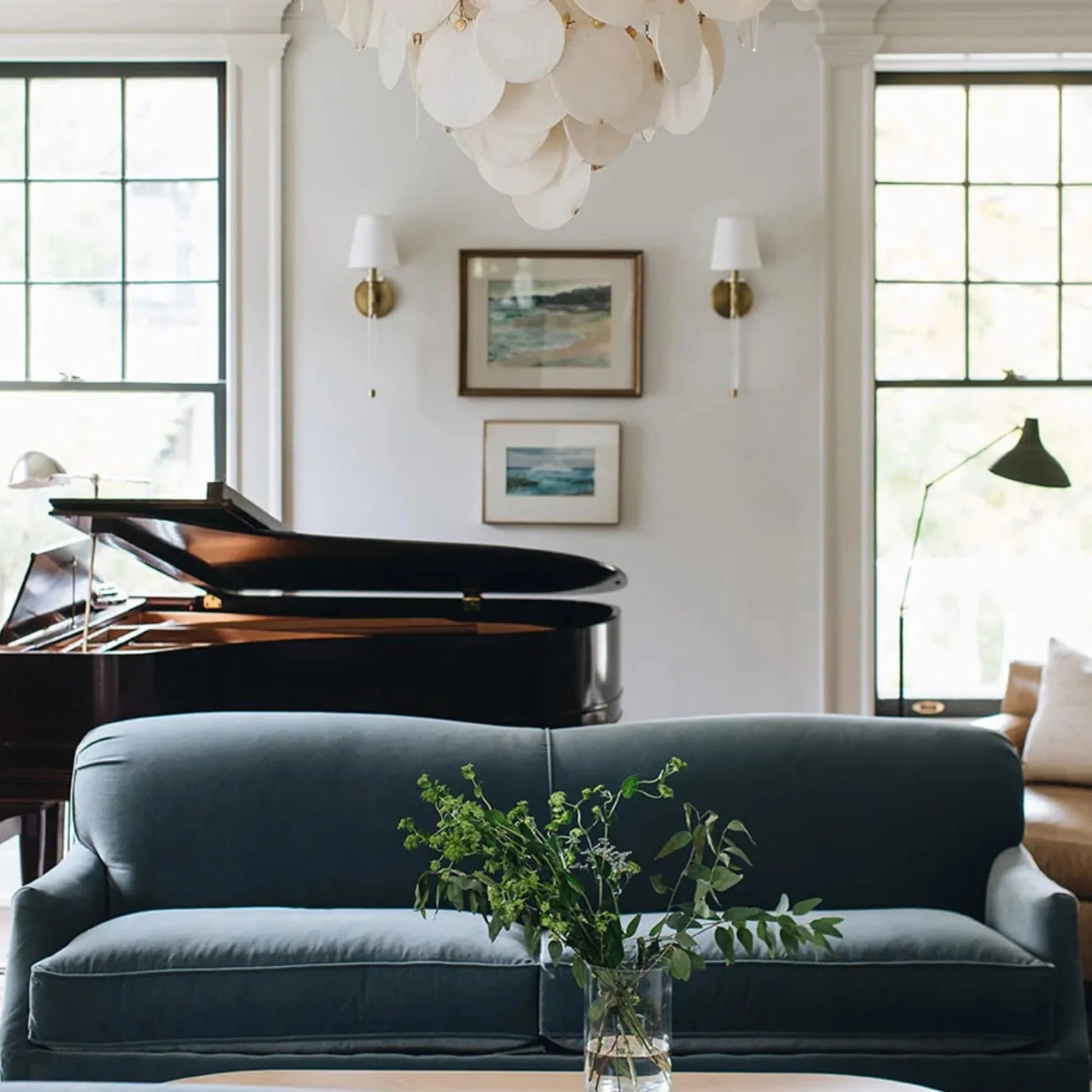 Hudson Valley Lighting - Blixen 21" Wall Sconce, Aged Brass Finish | Bees Lighting