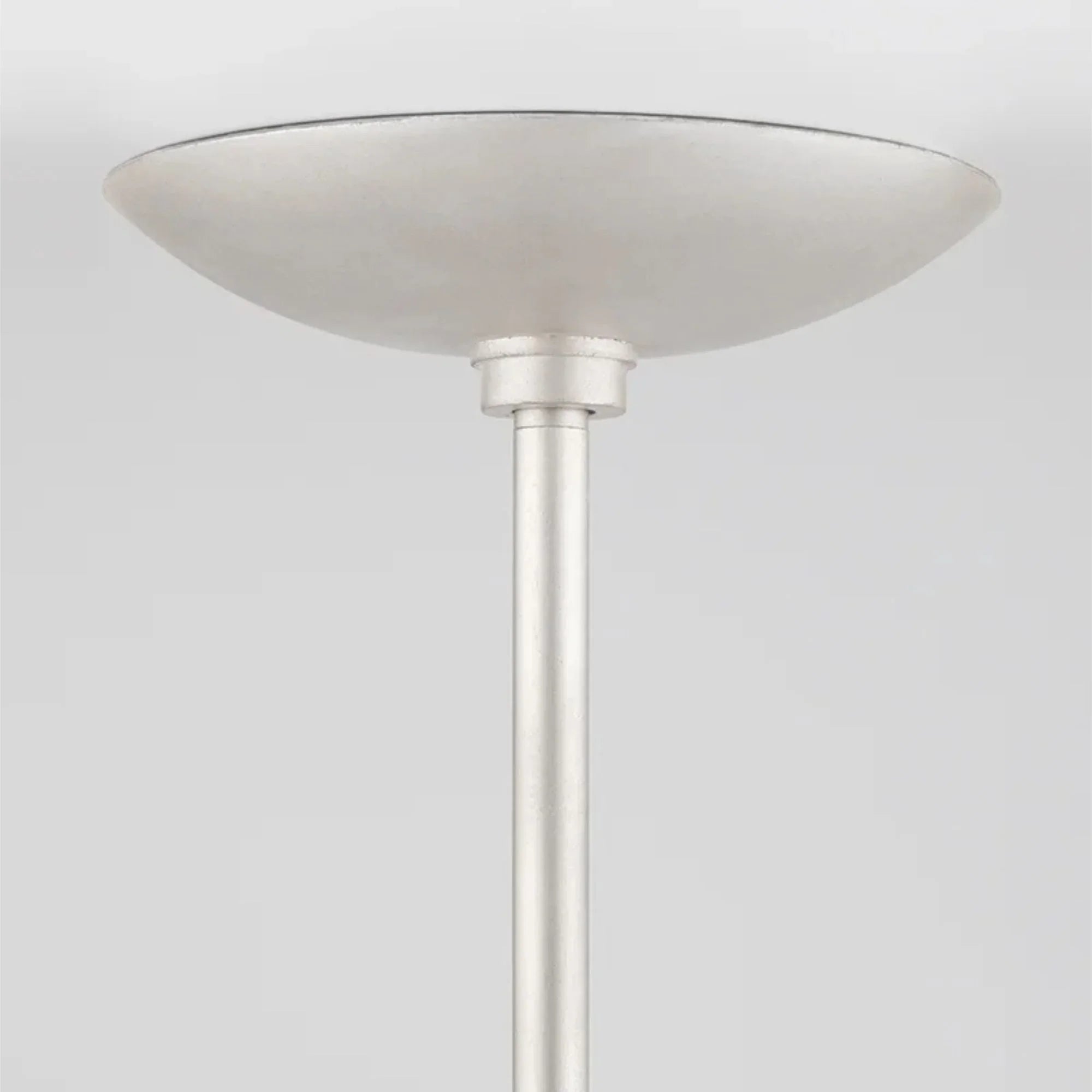 Blossom 29" 10-Light Chandelier, Silver Leaf Finish