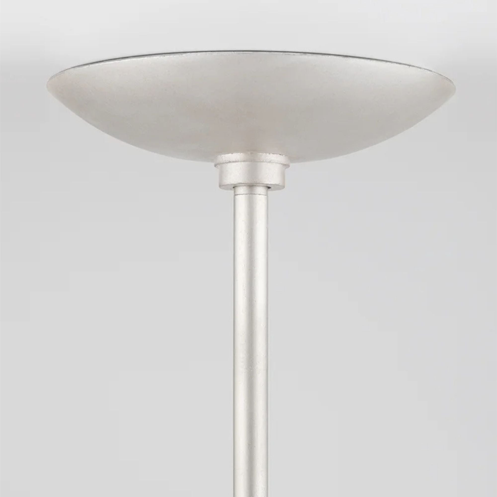 Blossom 41" 20-Light Chandelier, Silver Leaf Finish