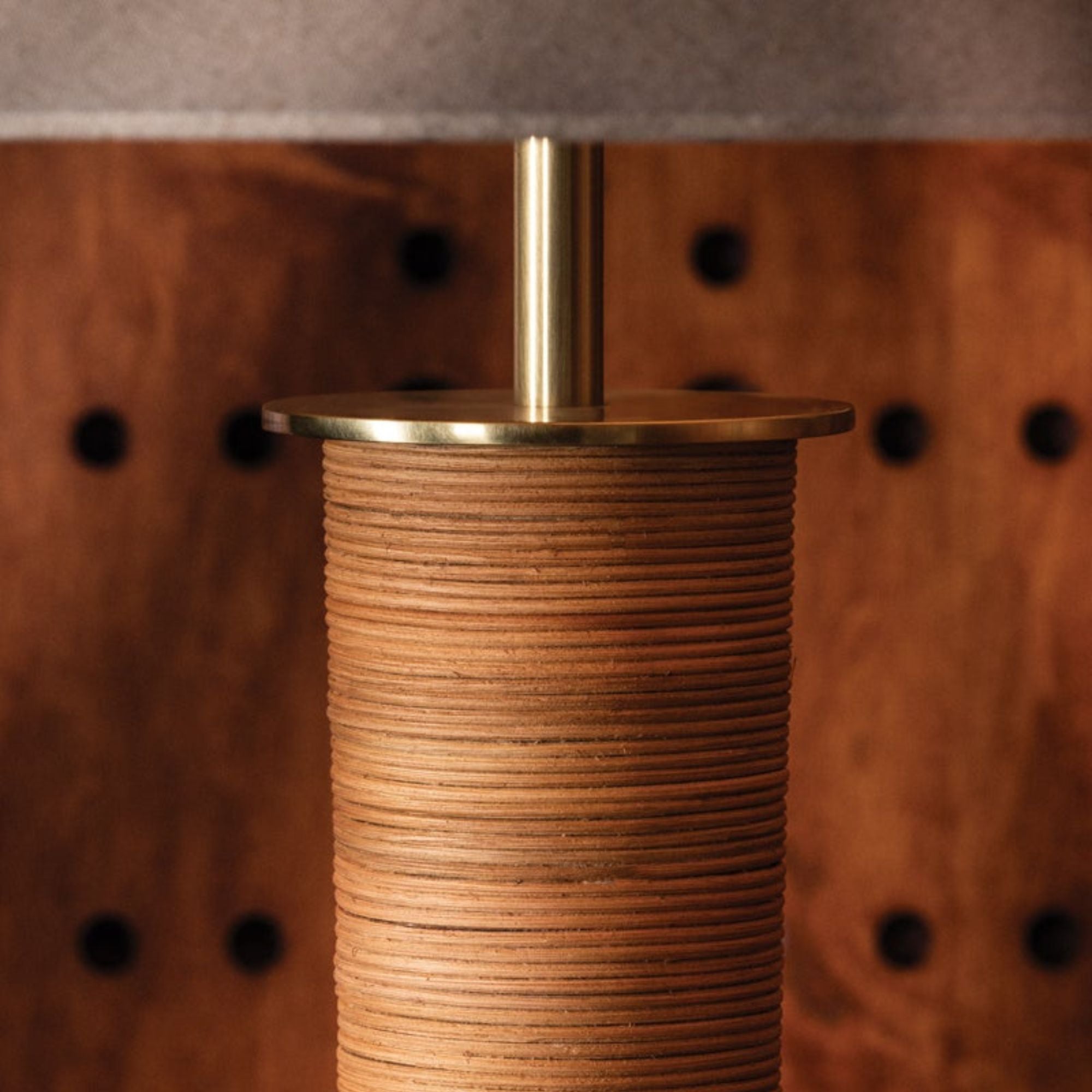 Bohicket 68" Floor Lamp, Aged Brass Finish