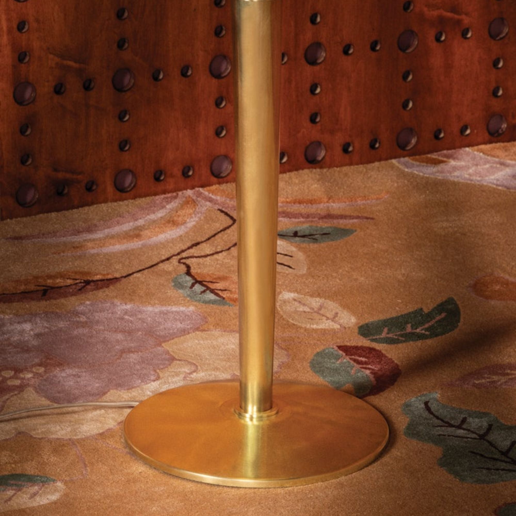 Bohicket 68" Floor Lamp, Aged Brass Finish