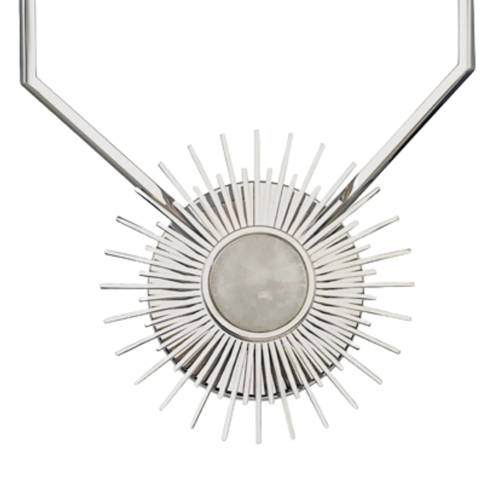 Borland 18" 2-Light Wall Sconce, Polished Nickel Finish