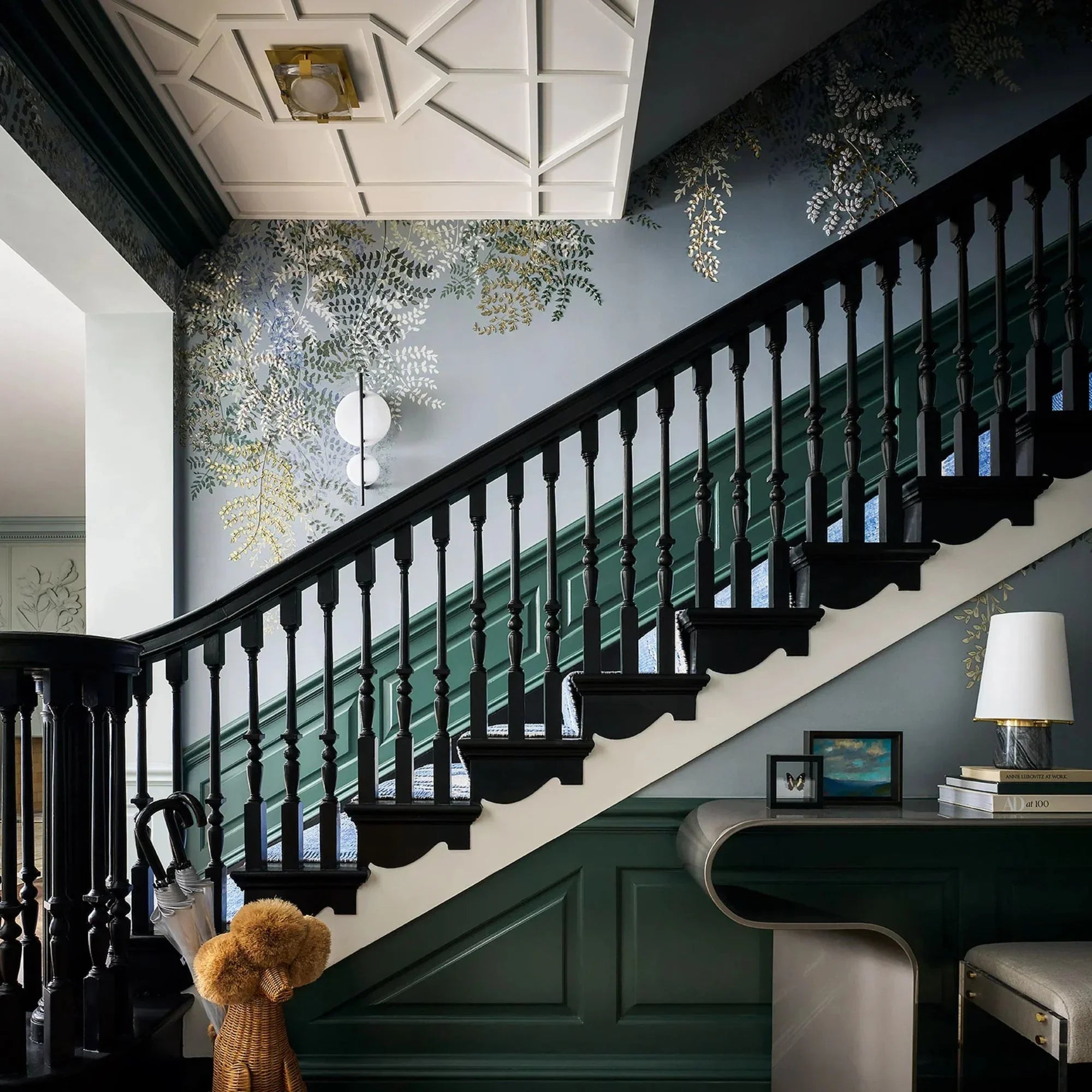 Hudson Valley Lighting - Bourne 8" LED Wall Sconce, Aged Brass Finish | Bees Lighting