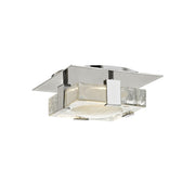 Bourne 8" LED Wall Sconce, Polished Nickel Finish