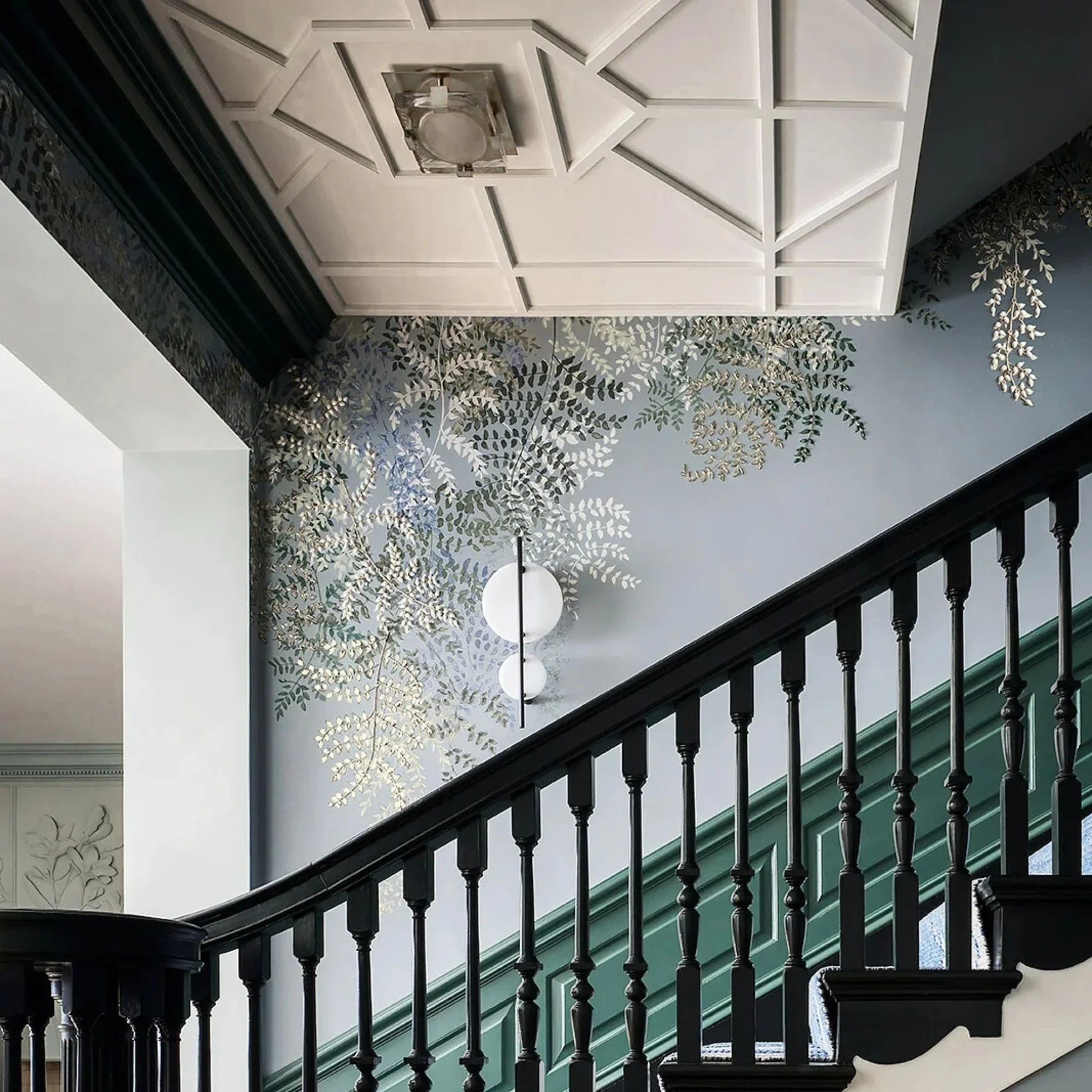 Hudson Valley Lighting - Bourne 8" LED Wall Sconce, Polished Nickel Finish | Bees Lighting