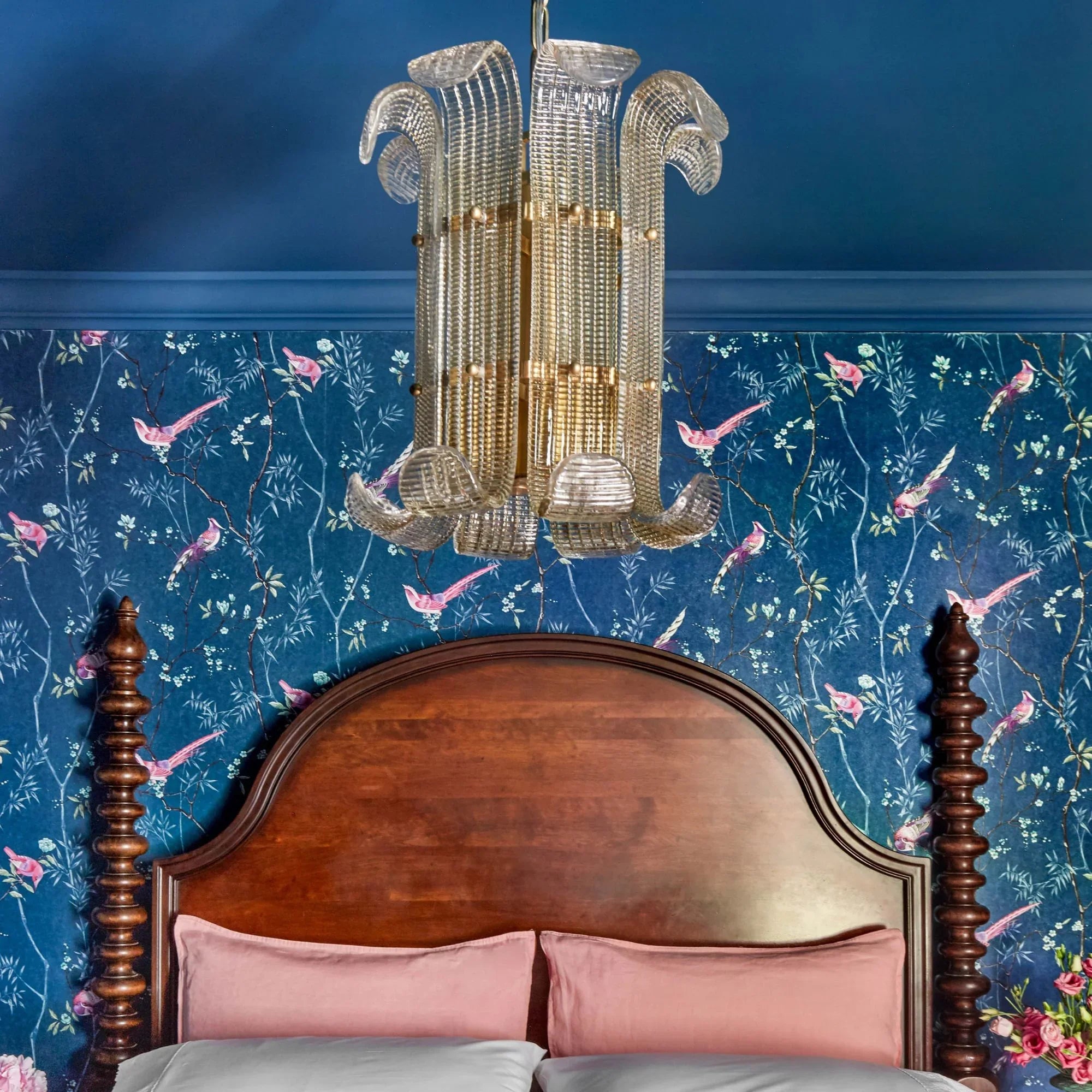 Hudson Valley Lighting - Brasher 16" 4-Light Pendant, Aged Brass Finish | Bees Lighting