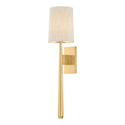 Bridgeton 26" Wall Sconce, Aged Brass Finish