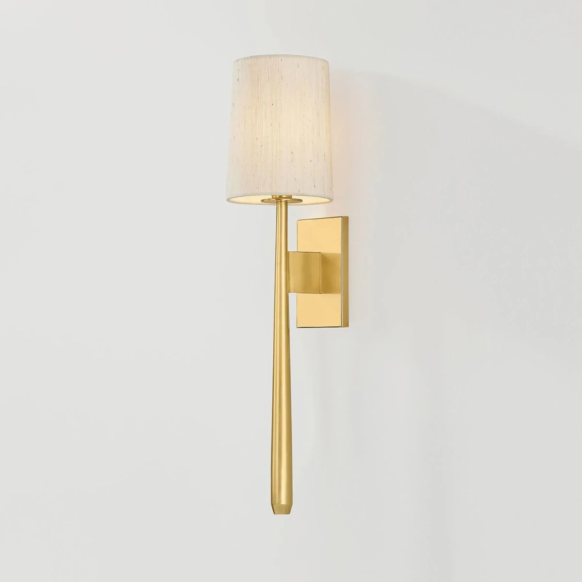 Bridgeton 26" Wall Sconce, Aged Brass Finish
