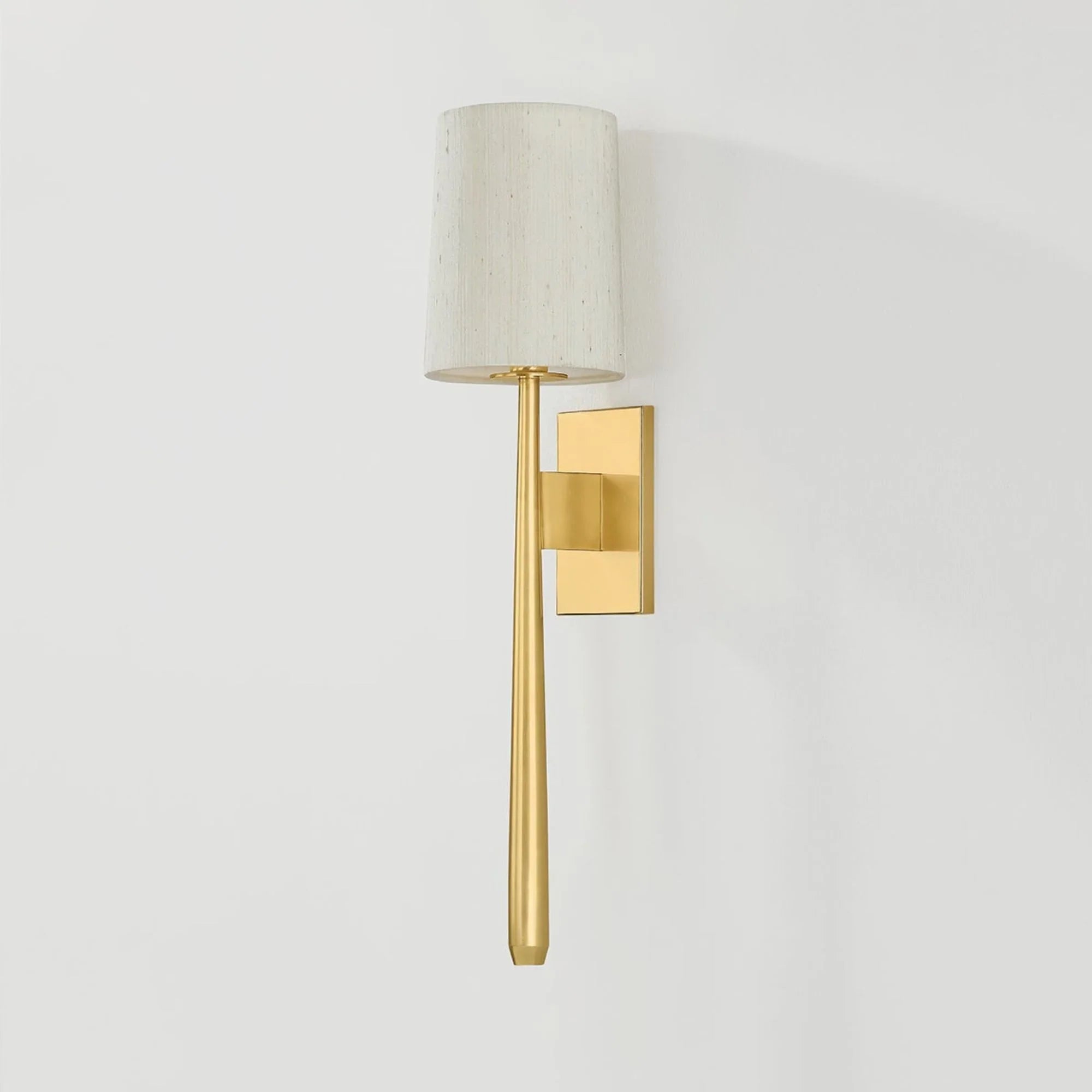 Bridgeton 26" Wall Sconce, Aged Brass Finish