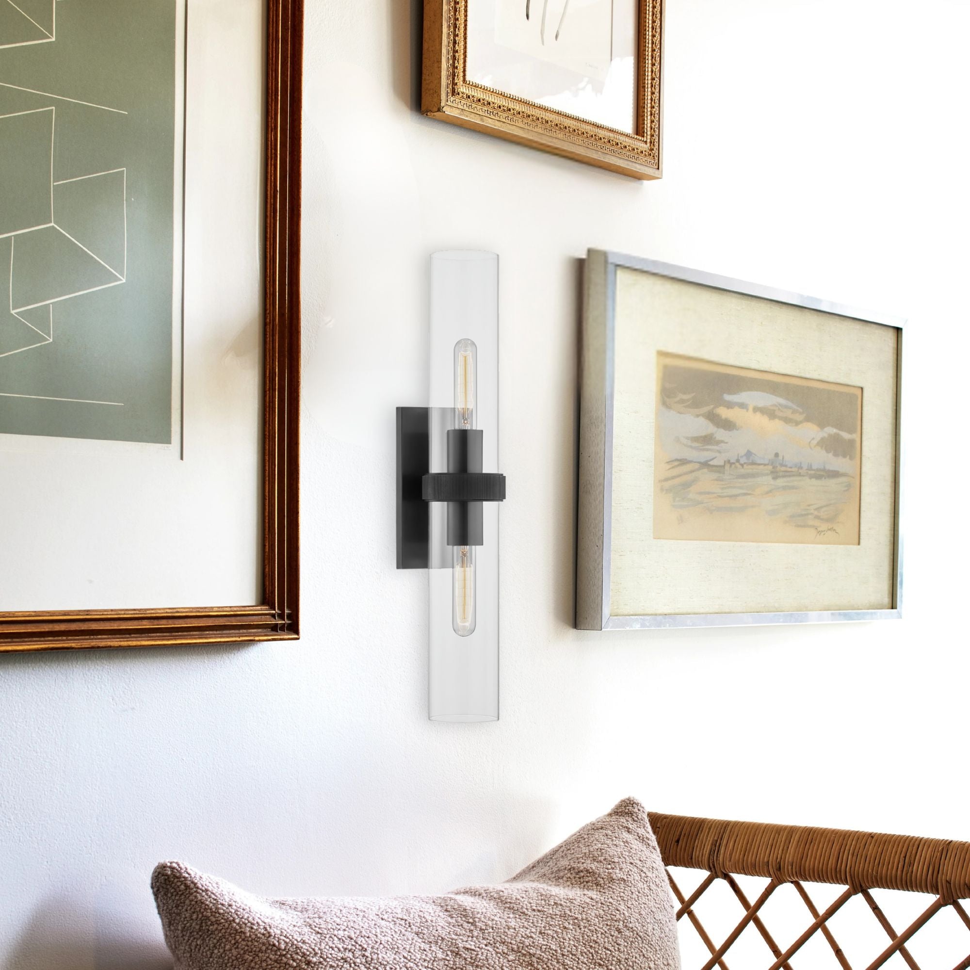 Briggs 23" 2-Light Wall Sconce, Old Bronze Finish