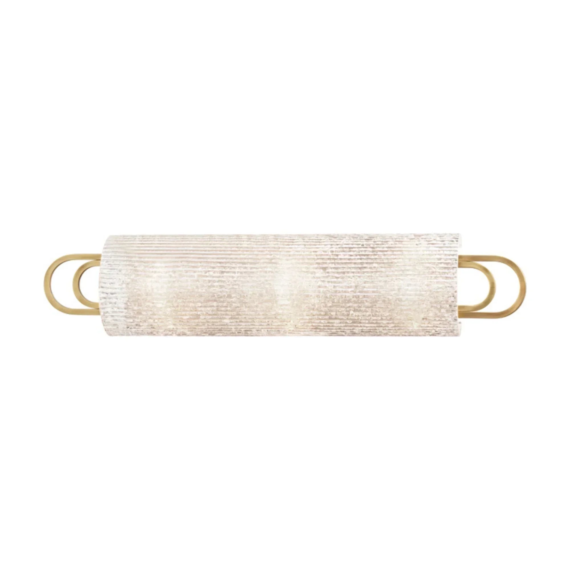 Buckley 25" Bath and Vanity Light, Aged Brass Finish