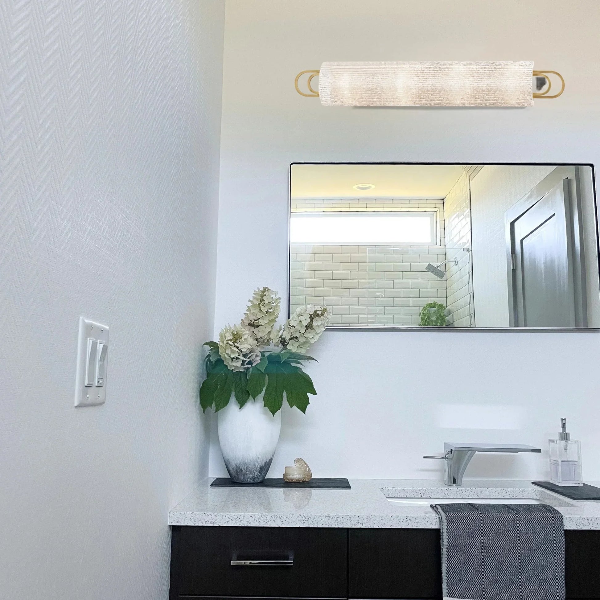 Hudson Valley Lighting - Buckley 31" Bath and Vanity Light, Aged Brass Finish | Bees Lighting