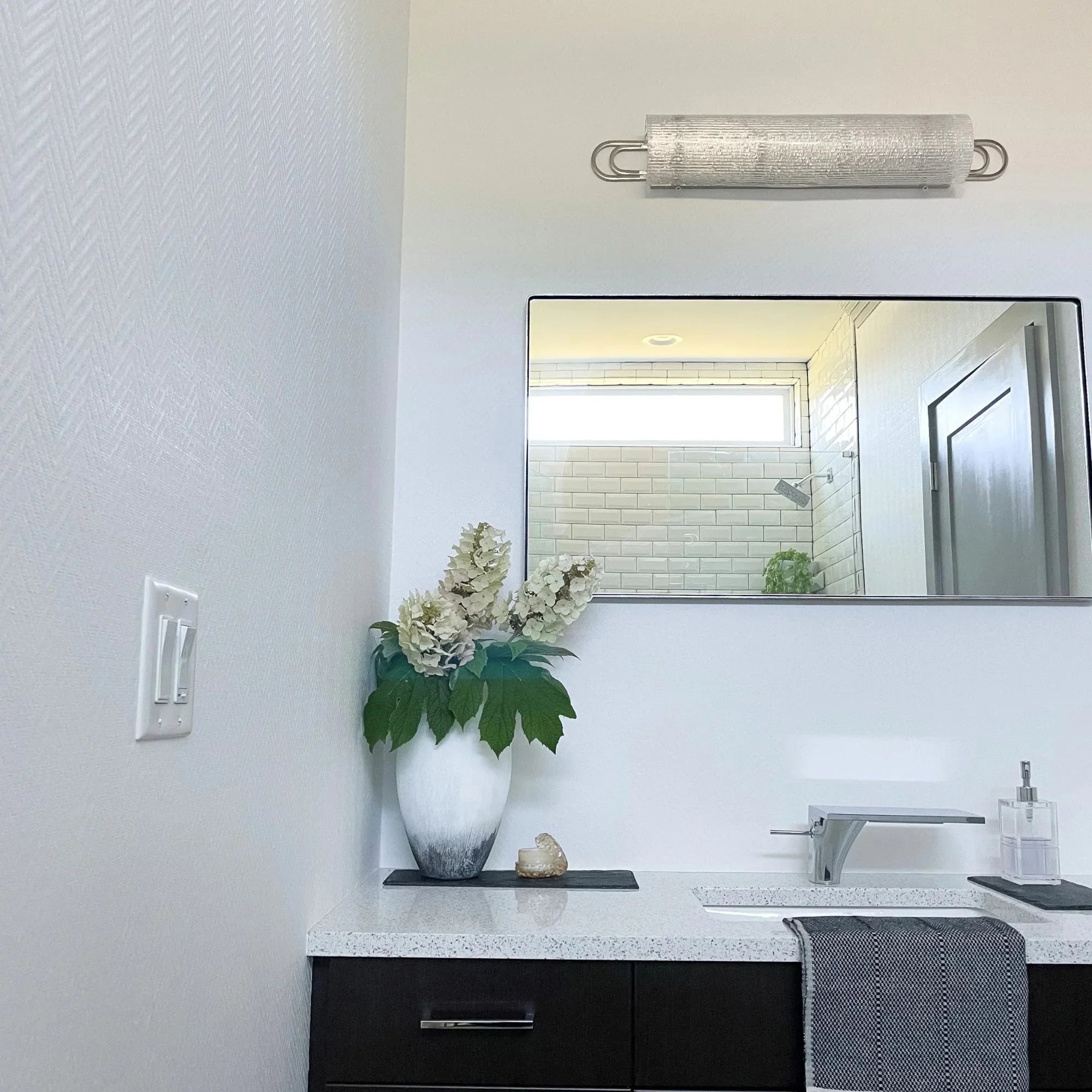 Hudson Valley Lighting - Buckley 31" Bath and Vanity Light, Polished Nickel Finish | Bees Lighting