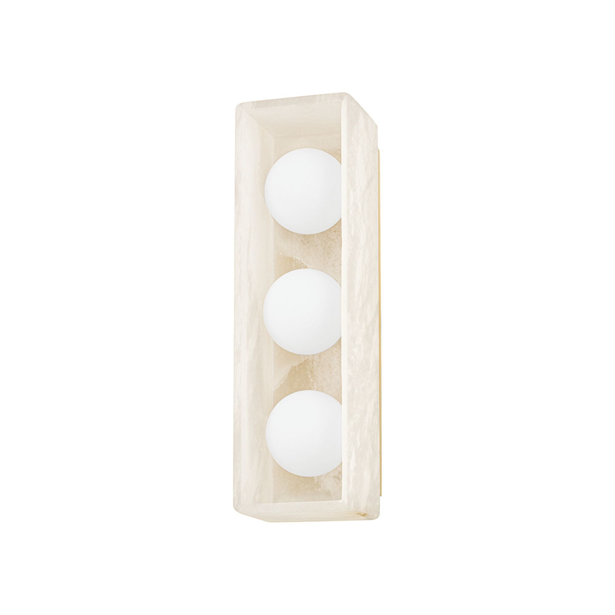 Budnick 16" LED Bath and Vanity Light, Aged Brass Finish