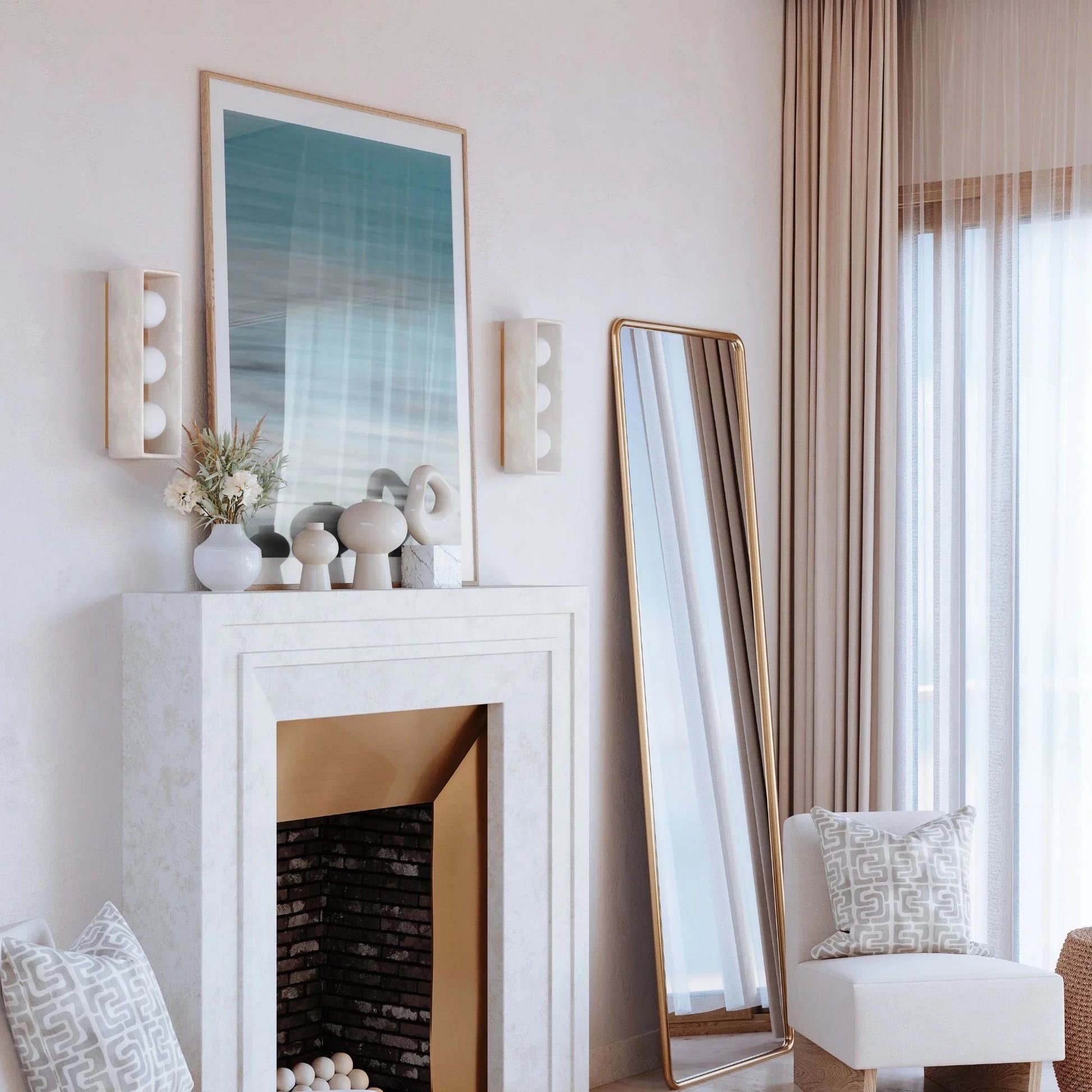 Hudson Valley Lighting - Budnick 16" LED Bath and Vanity Light, Aged Brass Finish | Bees Lighting