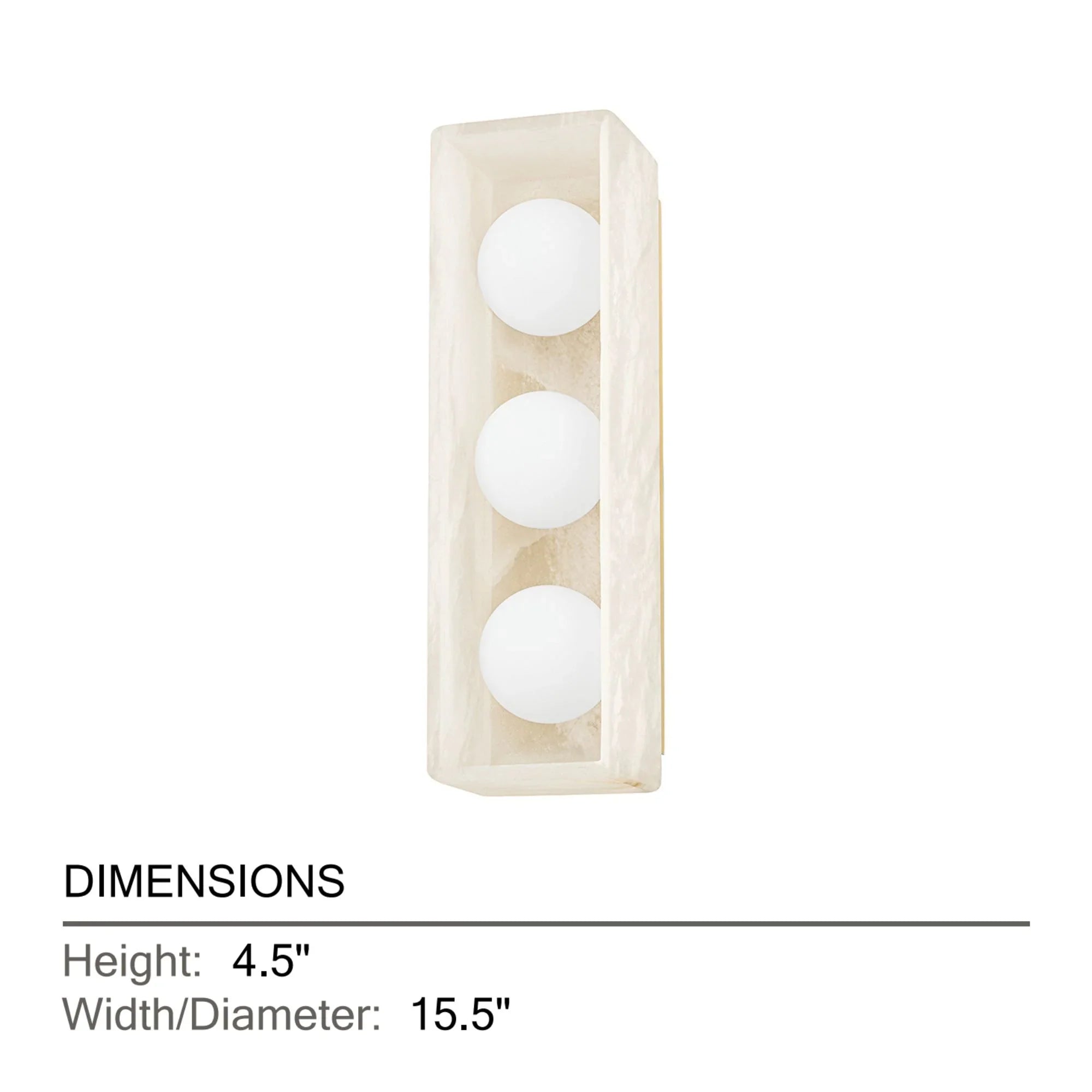 Hudson Valley Lighting - Budnick 16" LED Bath and Vanity Light, Aged Brass Finish | Bees Lighting