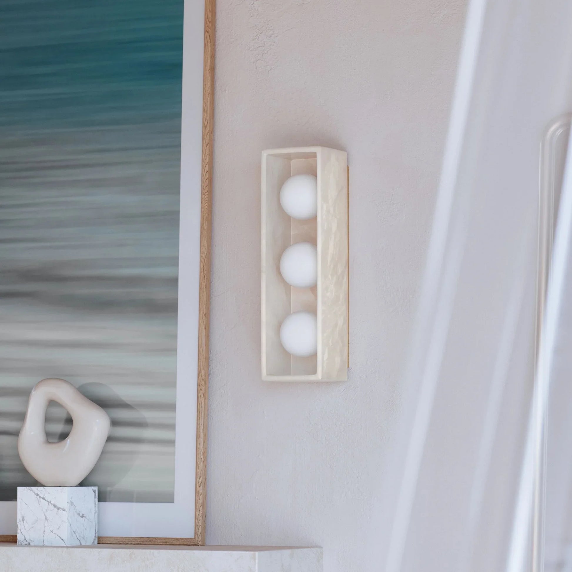 Hudson Valley Lighting - Budnick 16" LED Bath and Vanity Light, Aged Brass Finish | Bees Lighting