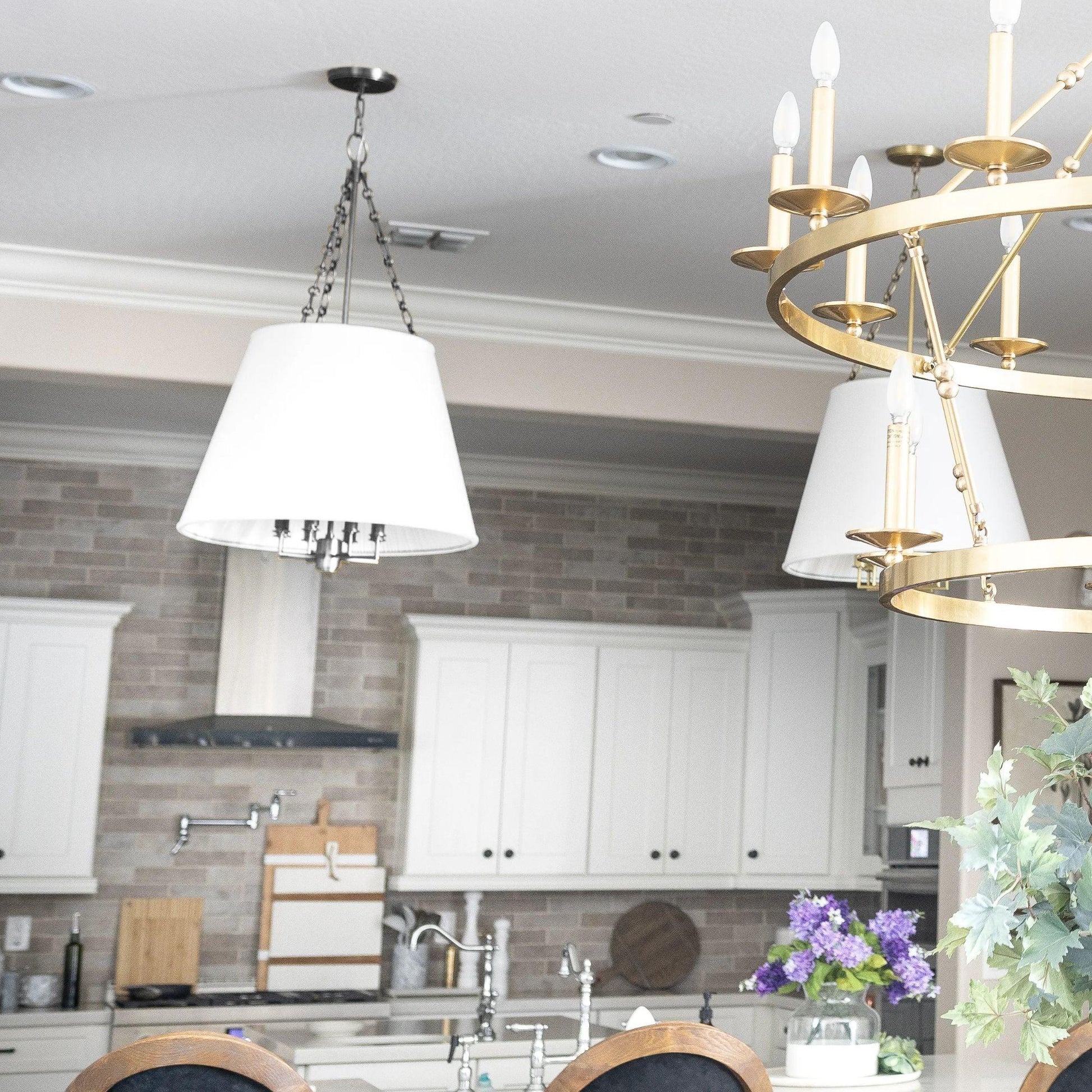 Hudson Valley Lighting - Burdett 24" 4-Light Pendant, Old Bronze Finish | Bees Lighting