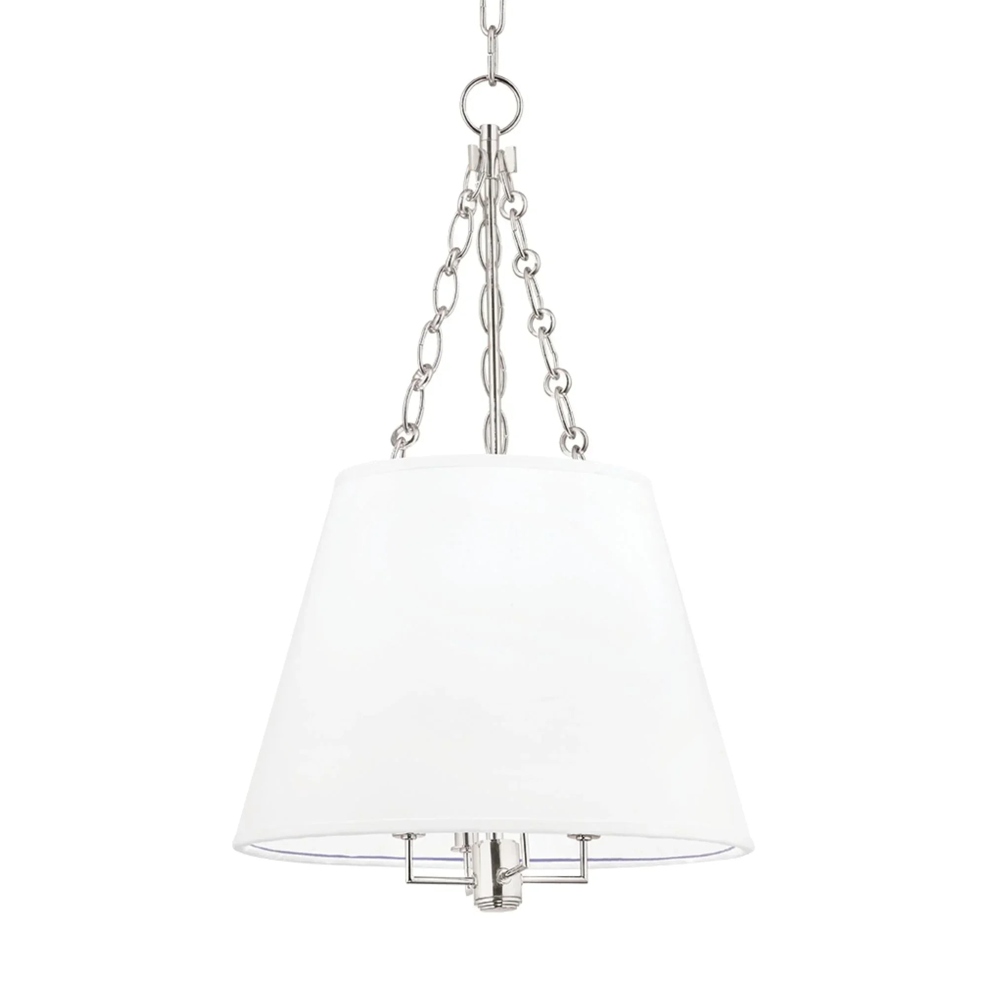 Burdett 24" 4-Light Pendant, Polished Nickel Finish