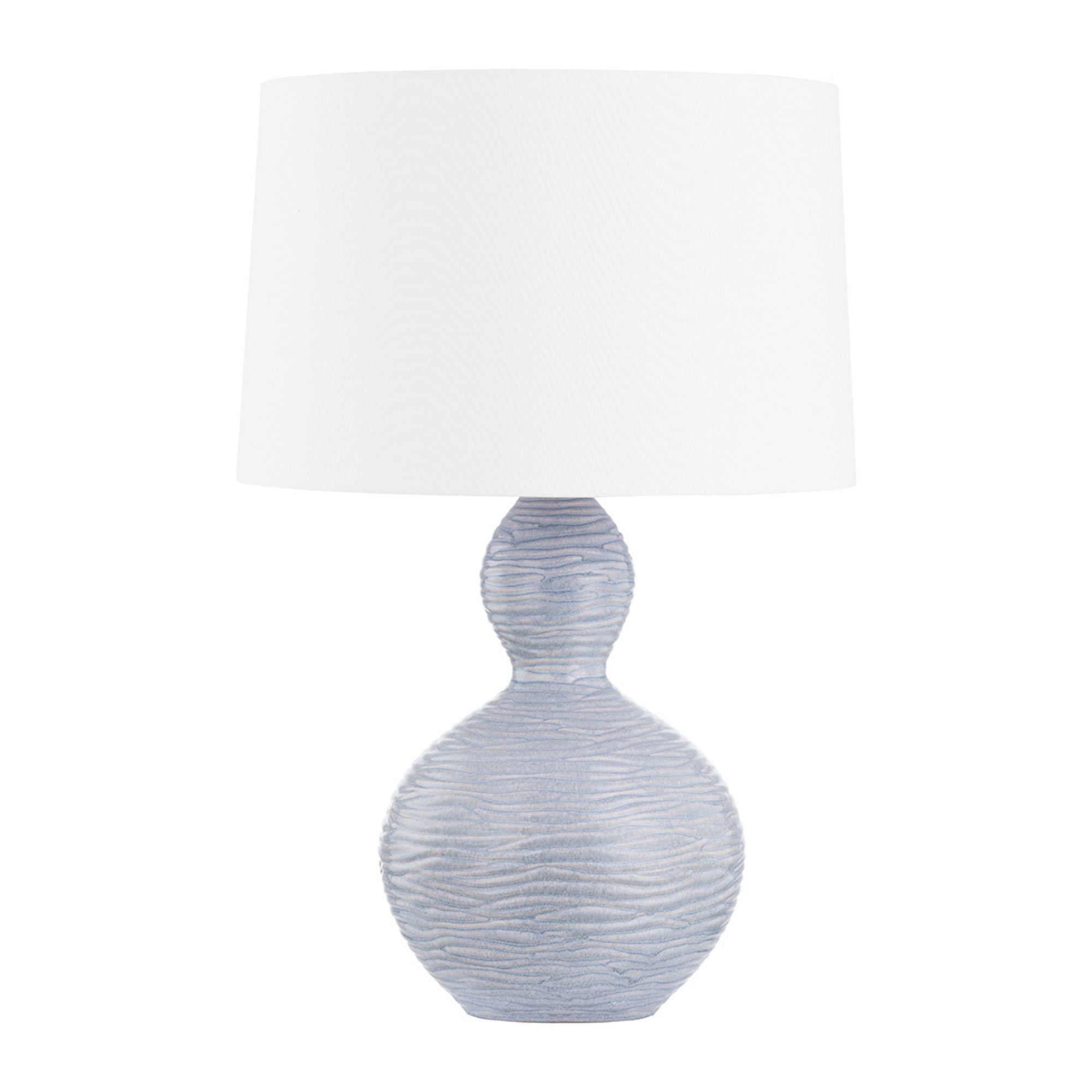 Cairns 27" Table Lamp, Aged Brass/Ceramic Crackle Black Finish