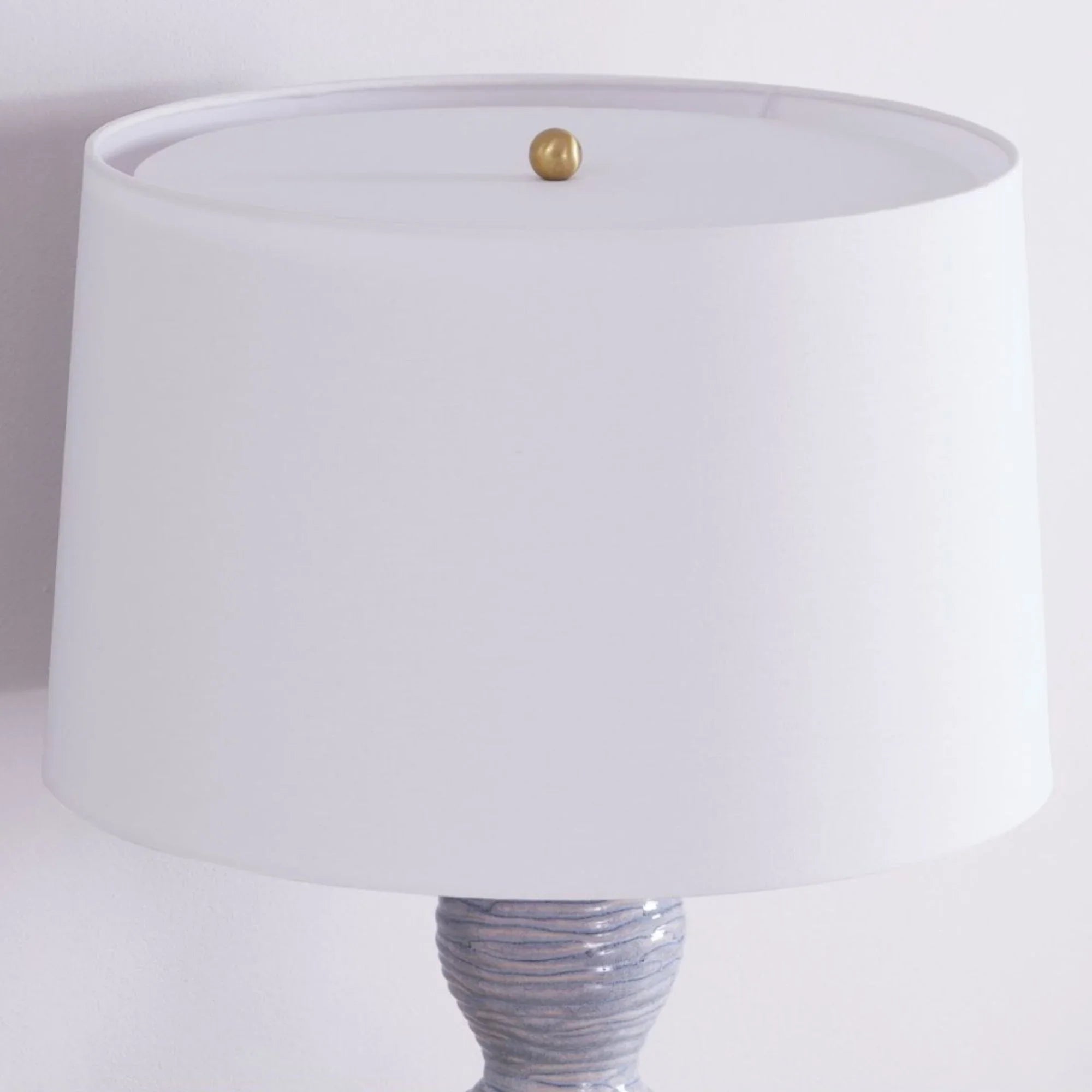 Hudson Valley Lighting - Cairns 27" Table Lamp, Aged Brass/Ceramic Crackle Black Finish | Bees Lighting