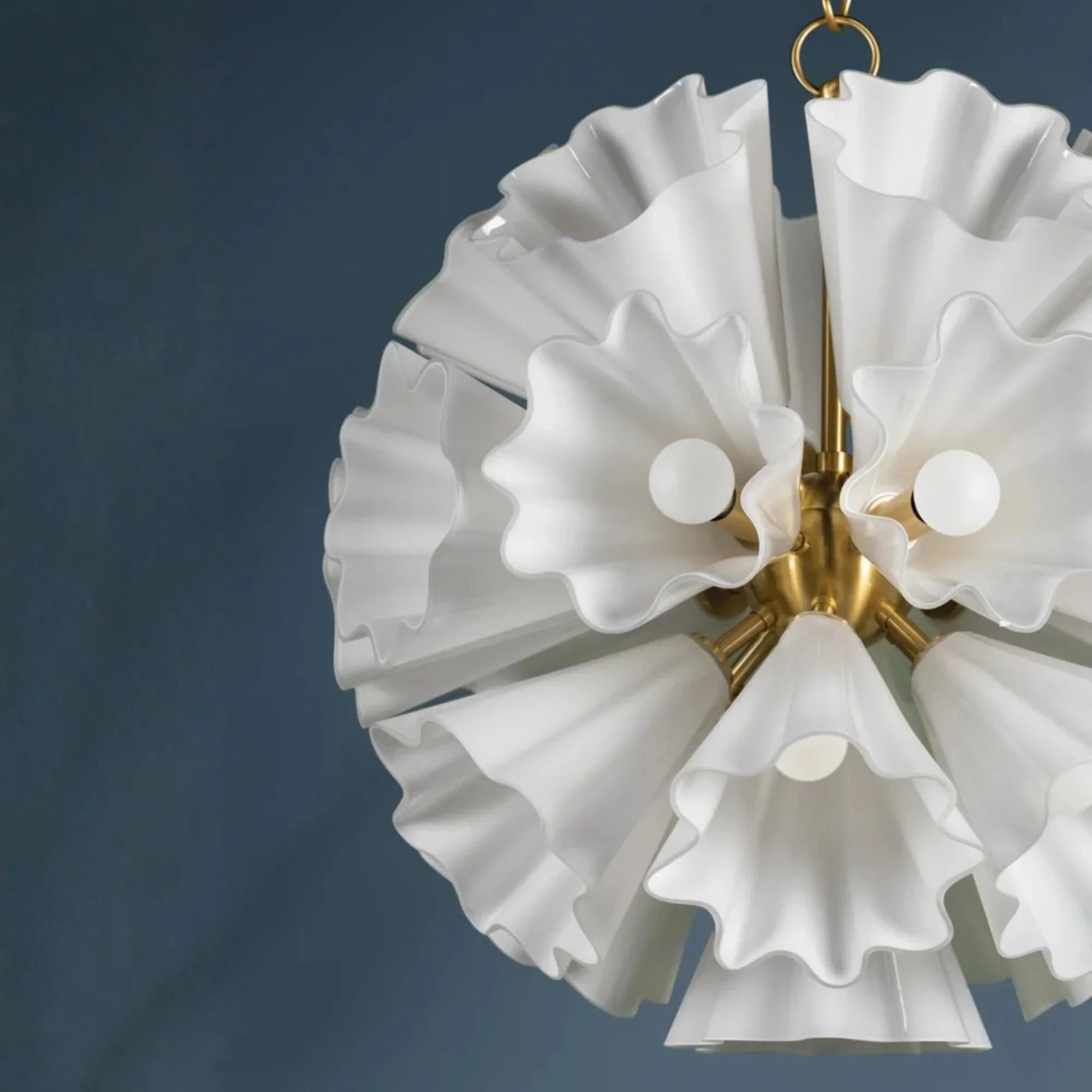 Hudson Valley Lighting - Capri 25" 22-Light Chandelier, Aged Brass Finish | Bees Lighting