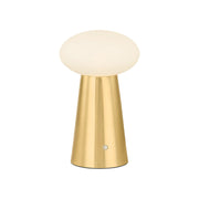 Cashel 10" LED Table Lamp, Aged Brass Finish