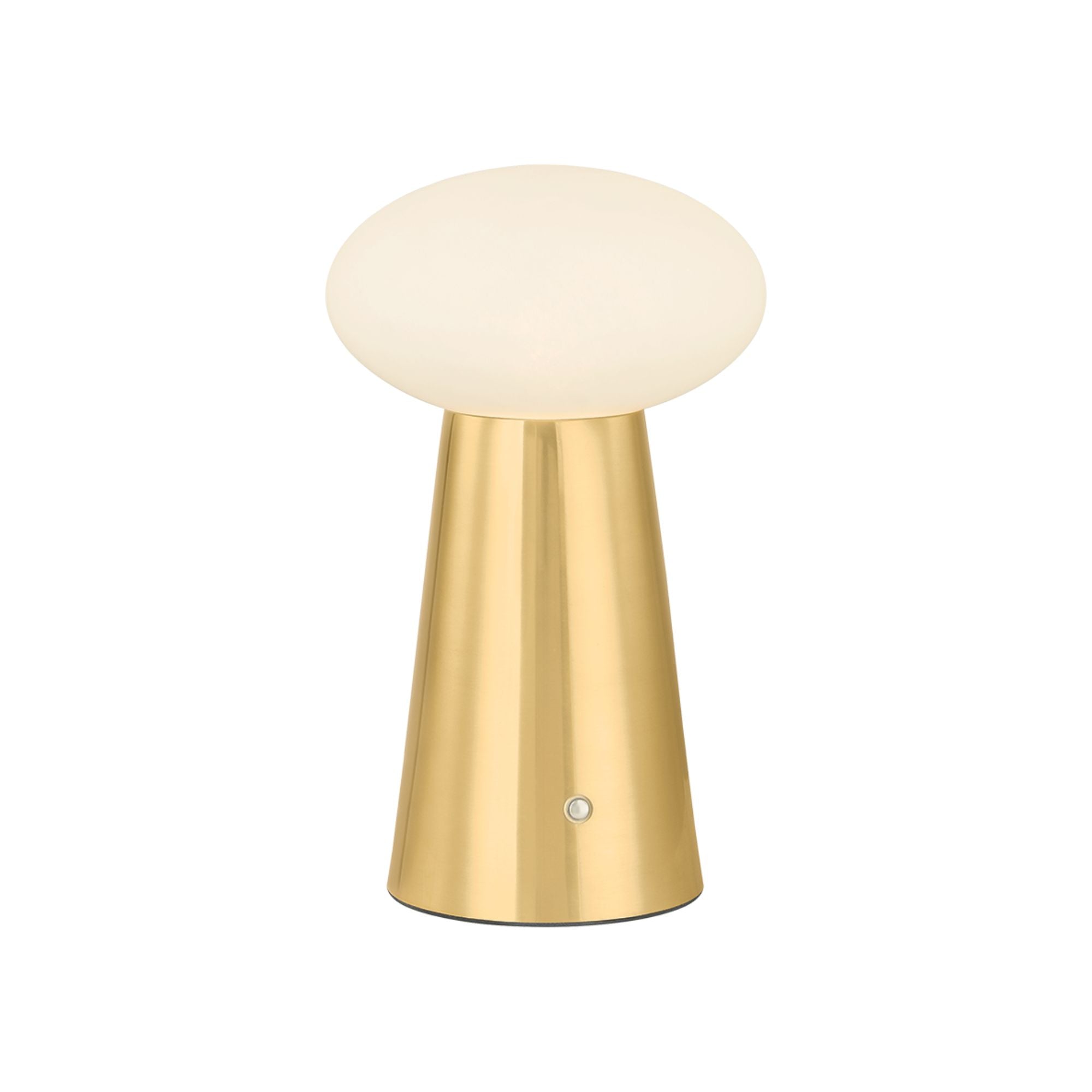 Cashel 10" LED Table Lamp, Aged Brass Finish