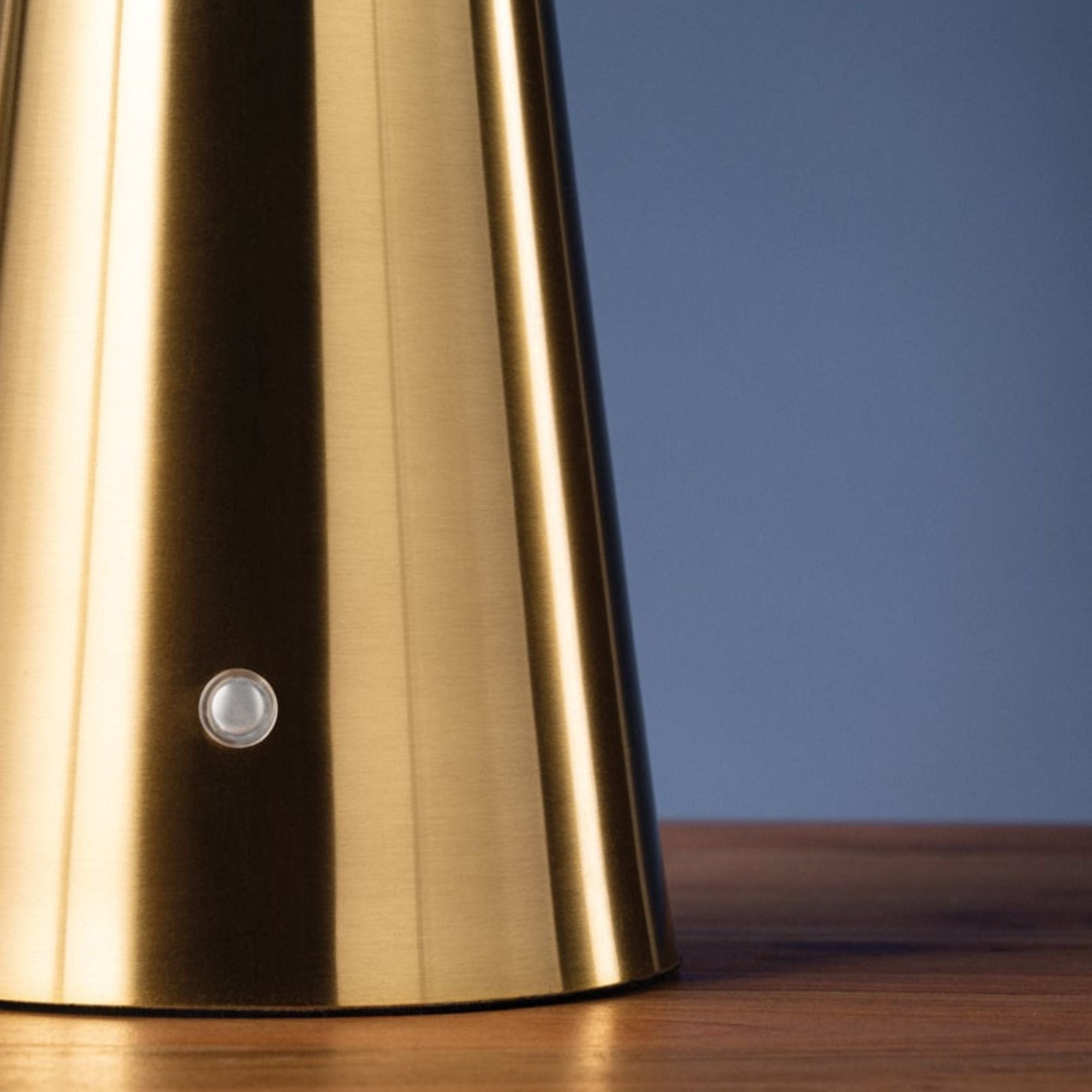Cashel 10" LED Table Lamp, Aged Brass Finish