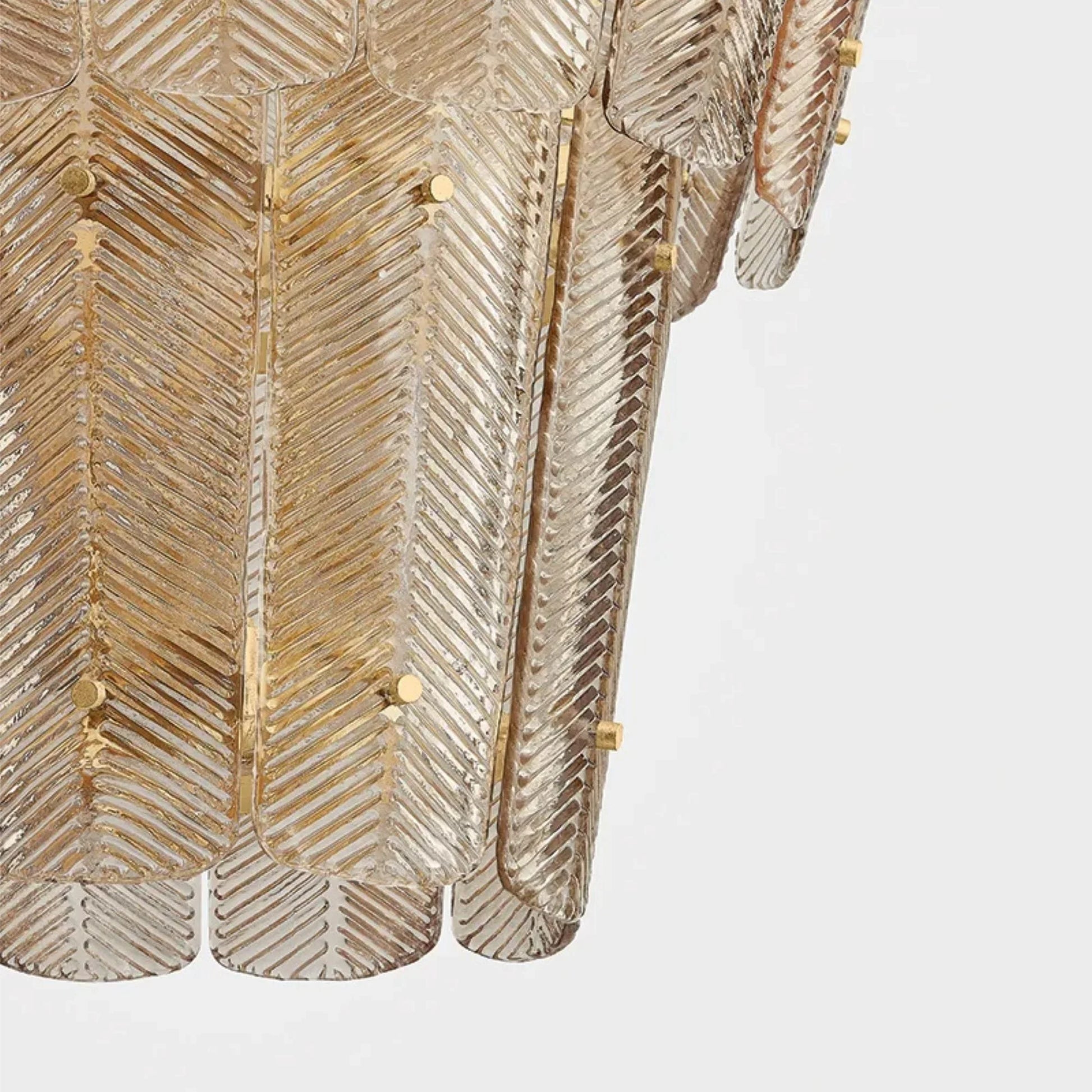 Hudson Valley Lighting - Cassian 34" 10-Light Chandelier, Vintage Gold Leaf Finish | Bees Lighting