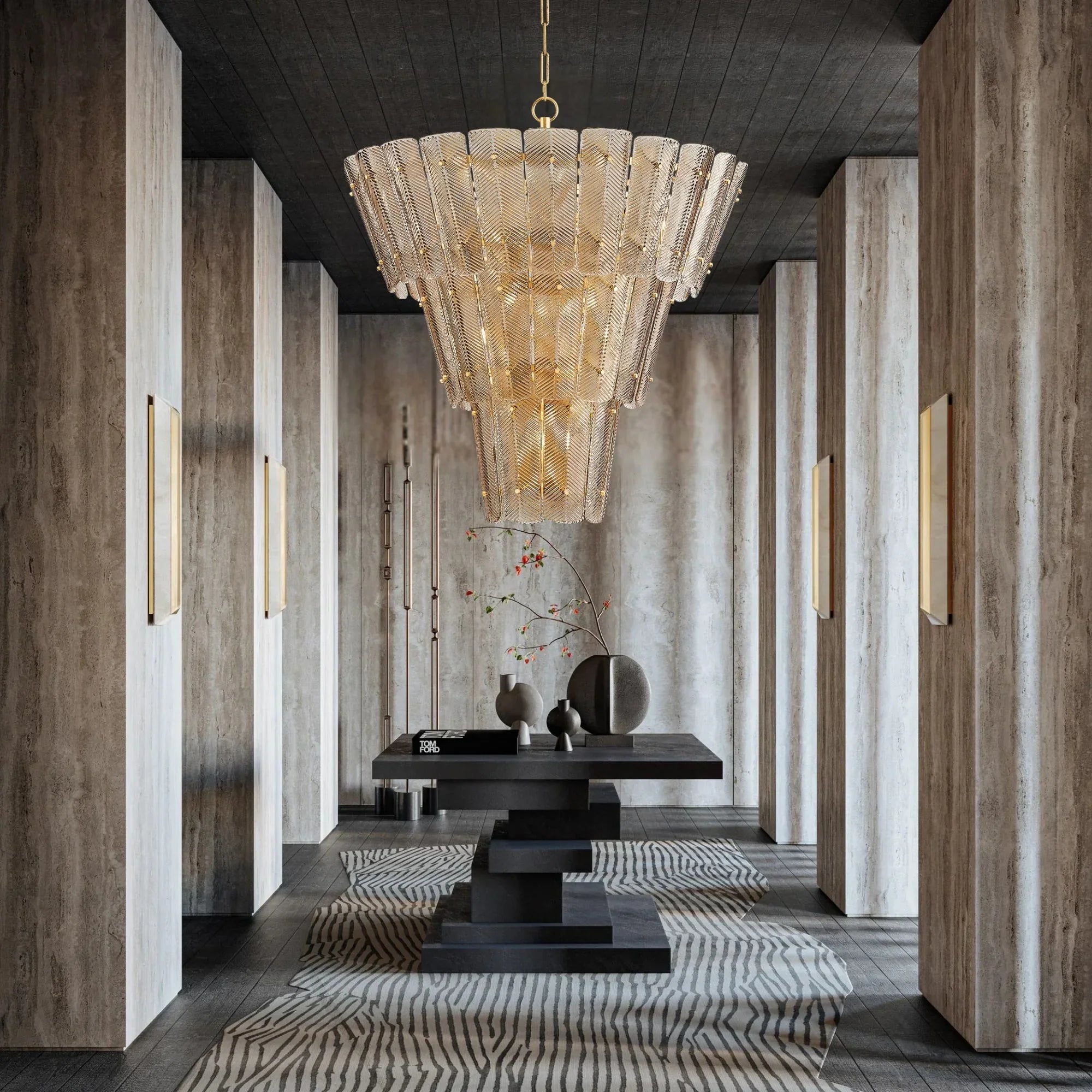 Hudson Valley Lighting - Cassian 46" 18-Light Chandelier, Vintage Gold Leaf Finish | Bees Lighting